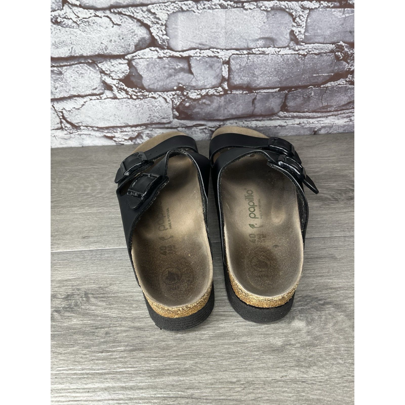 Birkenstock Birkenstock Papillio Arizona Platform Vegan Black Birko-Flor Size US 9.5 / IT 39.5 - 5 Thumbnail