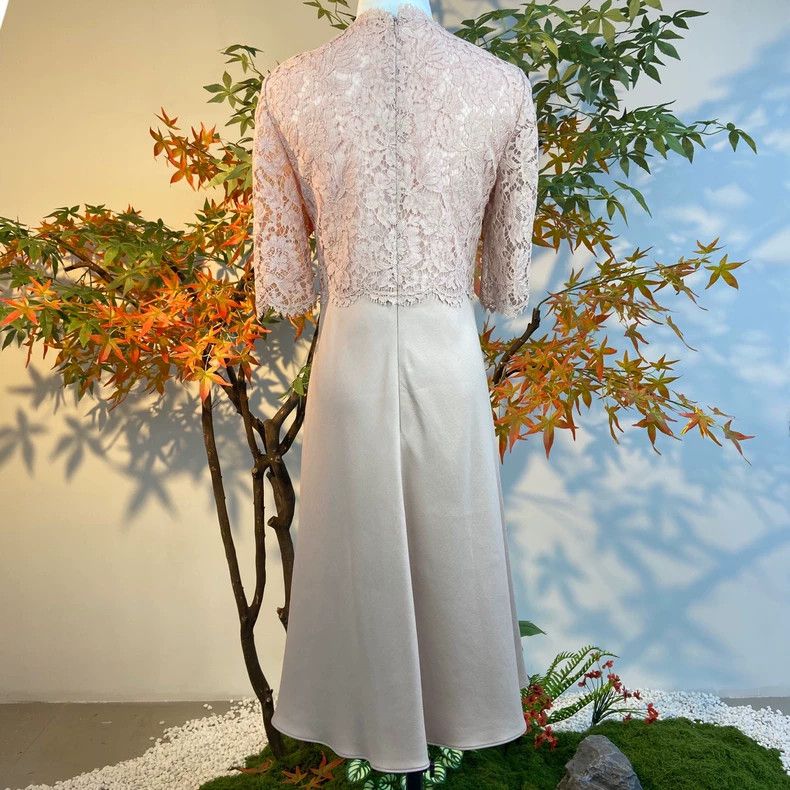 Valentino Valentino Pink lace patchwork dress Size S / US 4 / IT 40 - 2 Thumbnail