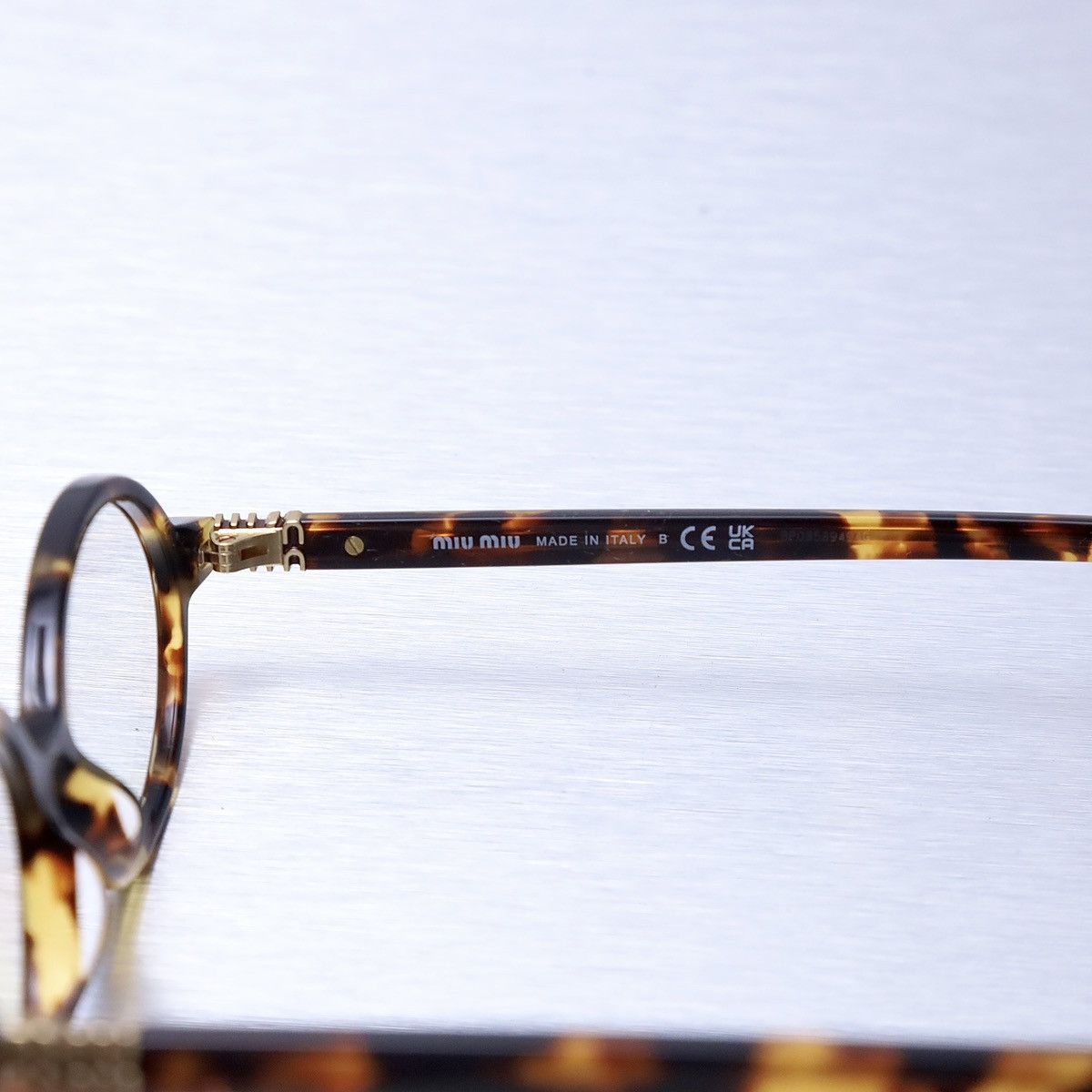 Miu Miu MIU MIU 0MU 04ZS GLASSES Size ONE SIZE - 5 Thumbnail
