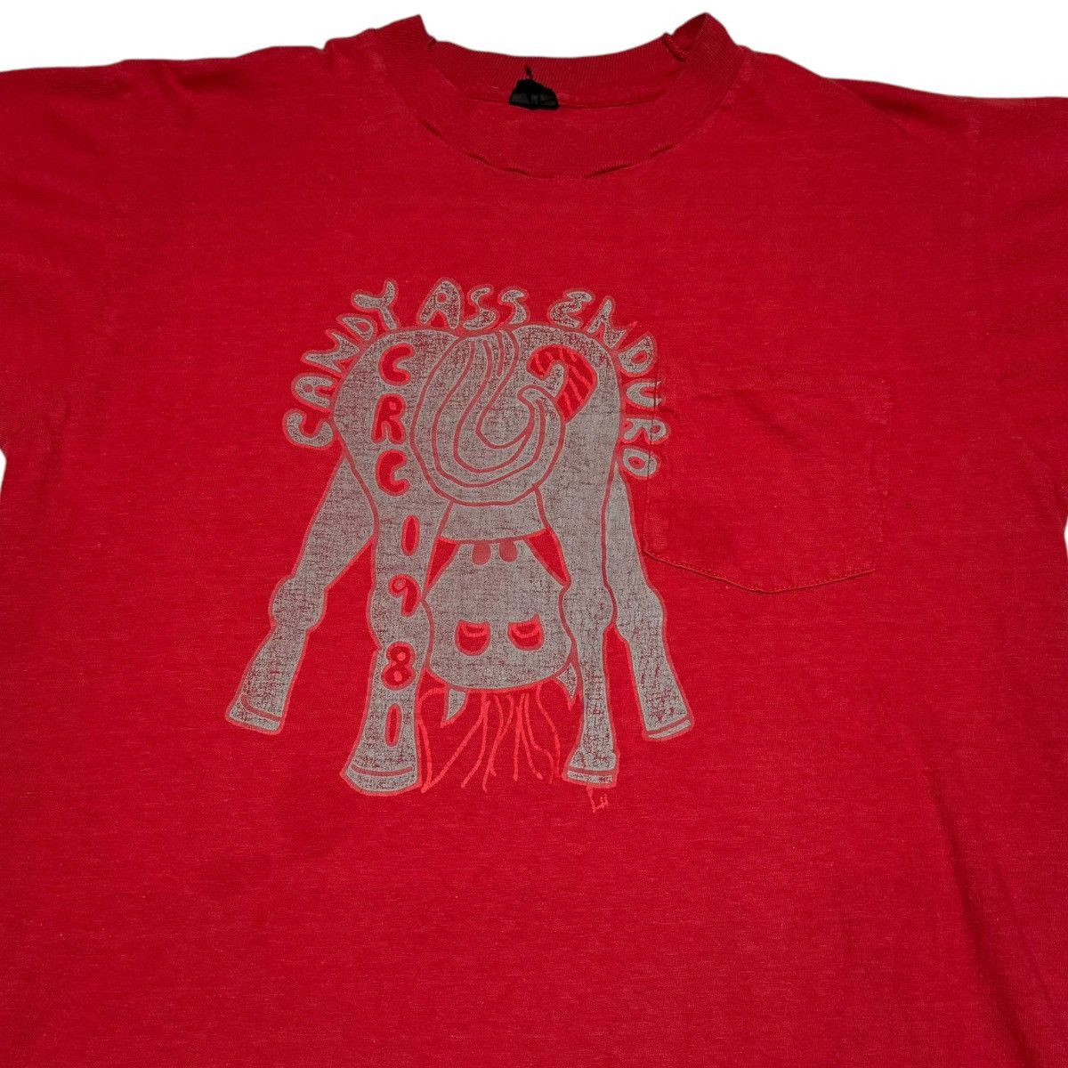Vintage Vintage 1981 Motocross Candy Ass Enduro CRC Race Shirt M Size US M / EU 48-50 / 2 - 2 Thumbnail