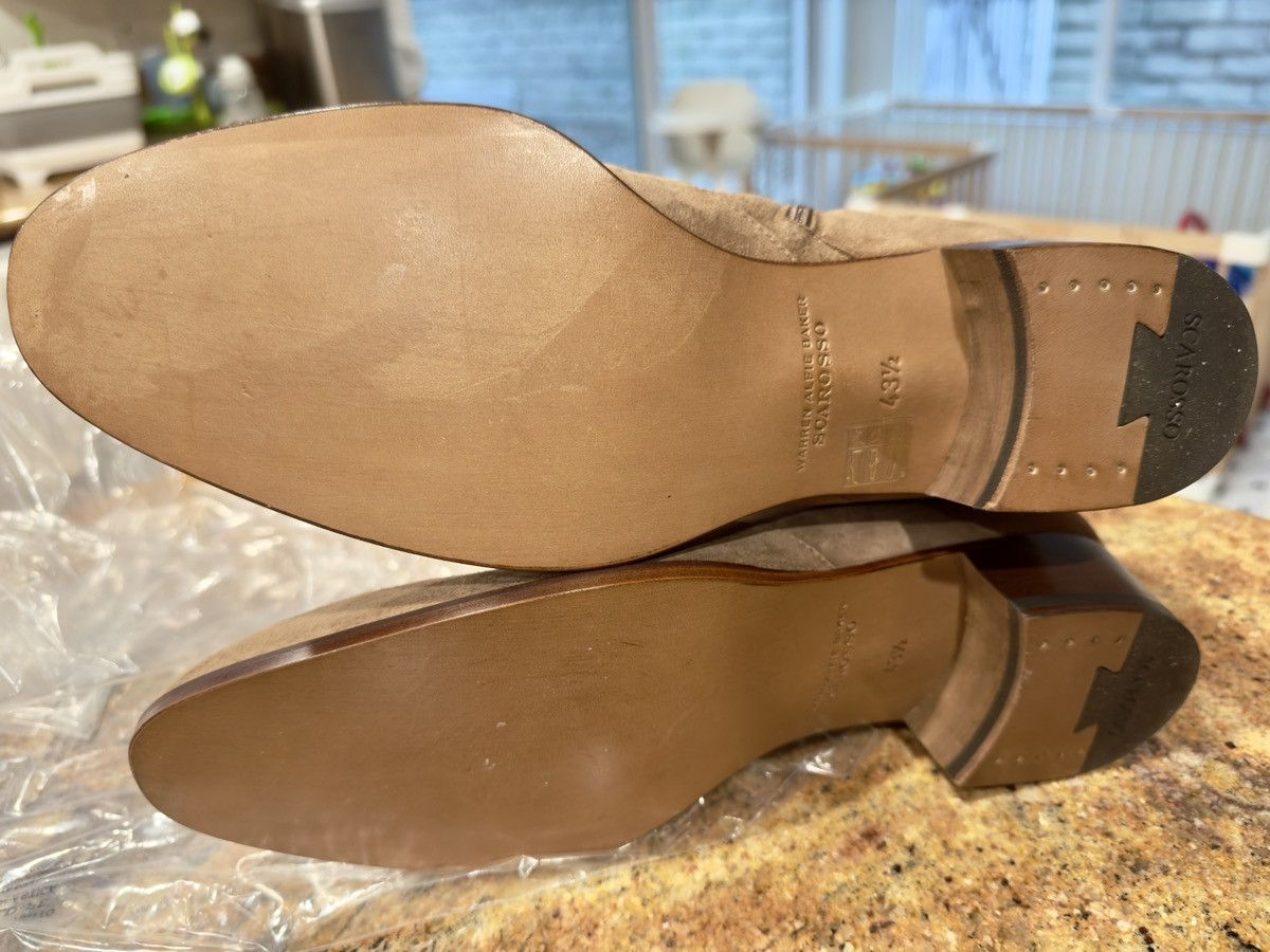 Other Scarosso Warren Alfie Baker Men's Suede Leather Shoes Size US 10.5 / EU 43-44 - 7 Thumbnail