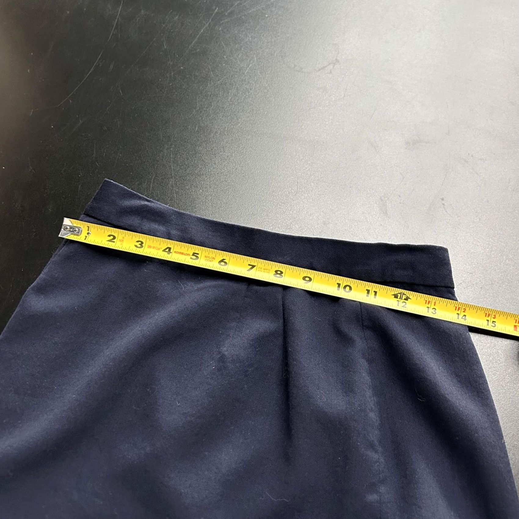 Jos. A. Bank Jos. A. Bank Skirt Womens 10 Navy Wool Pencil Midi Lined USA Office Career Size 32" / US 10 / IT 46 - 3 Thumbnail