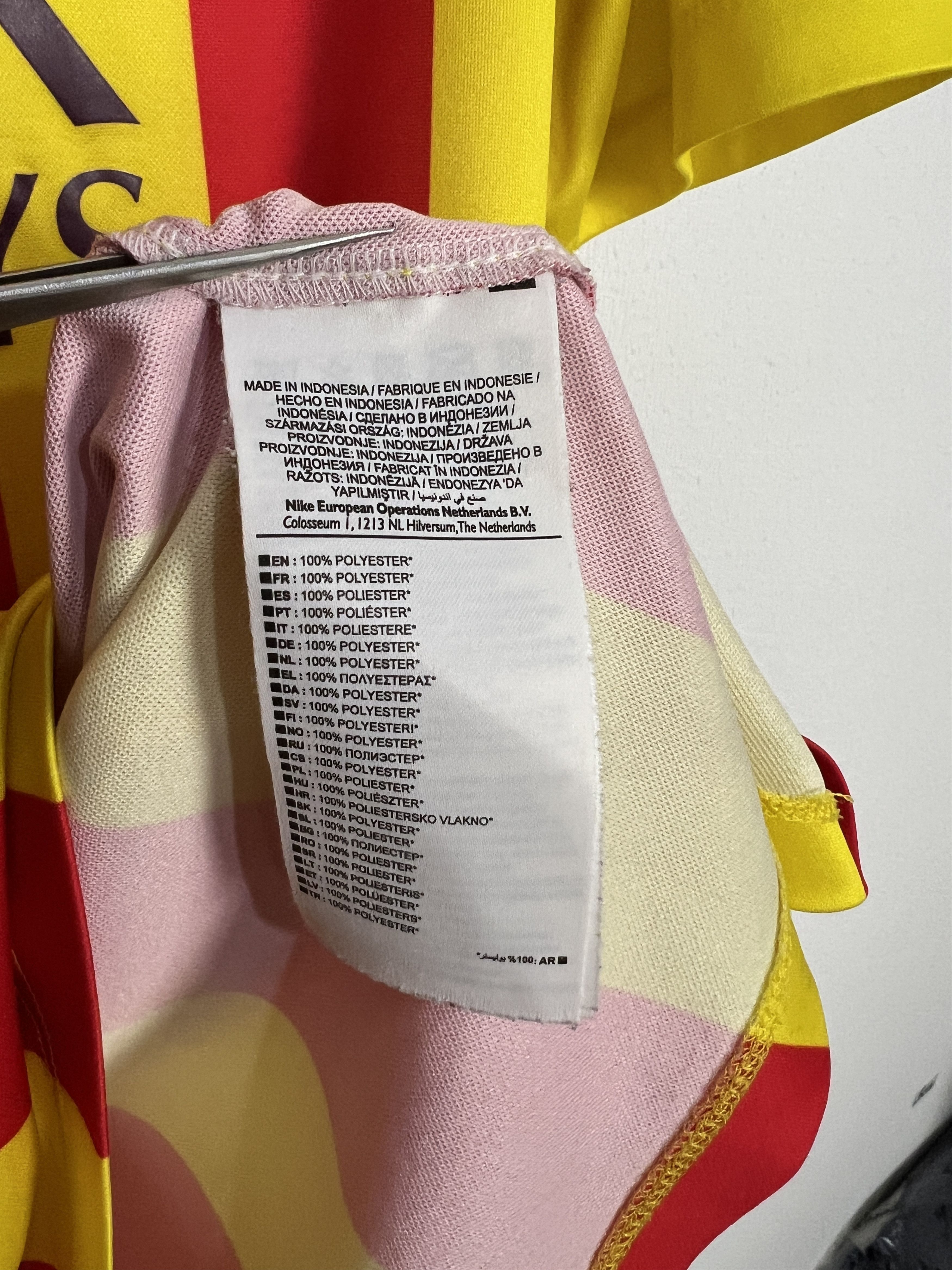 Nike Barcelona Away football shirt 2013 Soccer Jersey Trikot Hype Size US M / EU 48-50 / 2 - 8 Thumbnail
