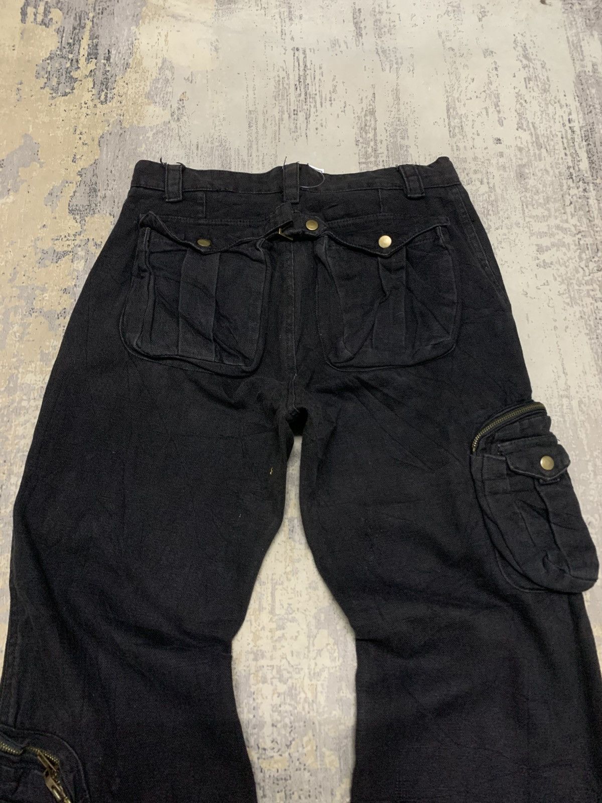 If Six Was Nine Philodox Japan Archive Bondage Parachute Cargo Pants M Size US 31 - 9 Thumbnail