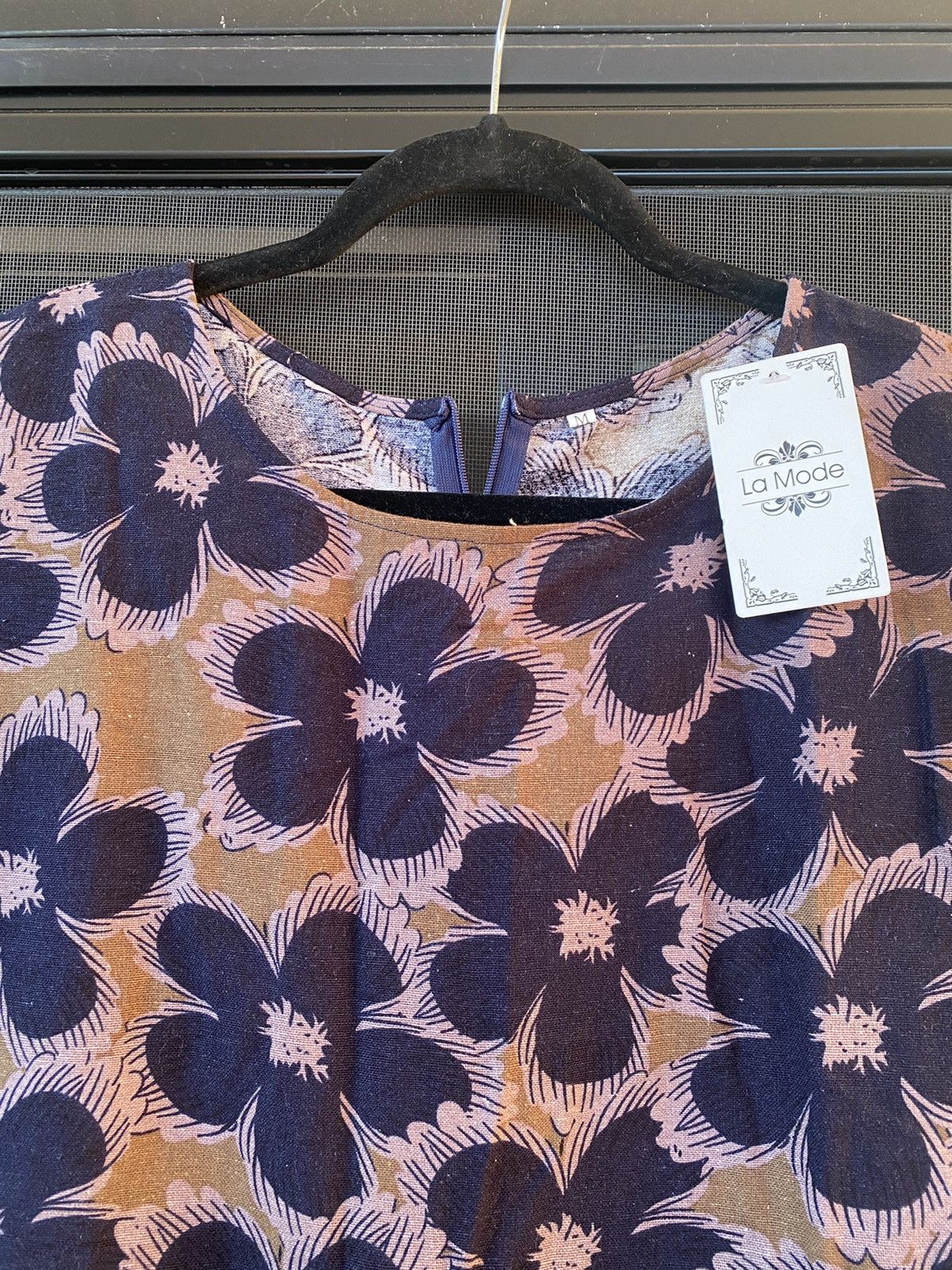 Other Women Summer Casual Printed Beach Floral Dress Short Sleeve Size M / US 6-8 / IT 42-44 - 4 Thumbnail