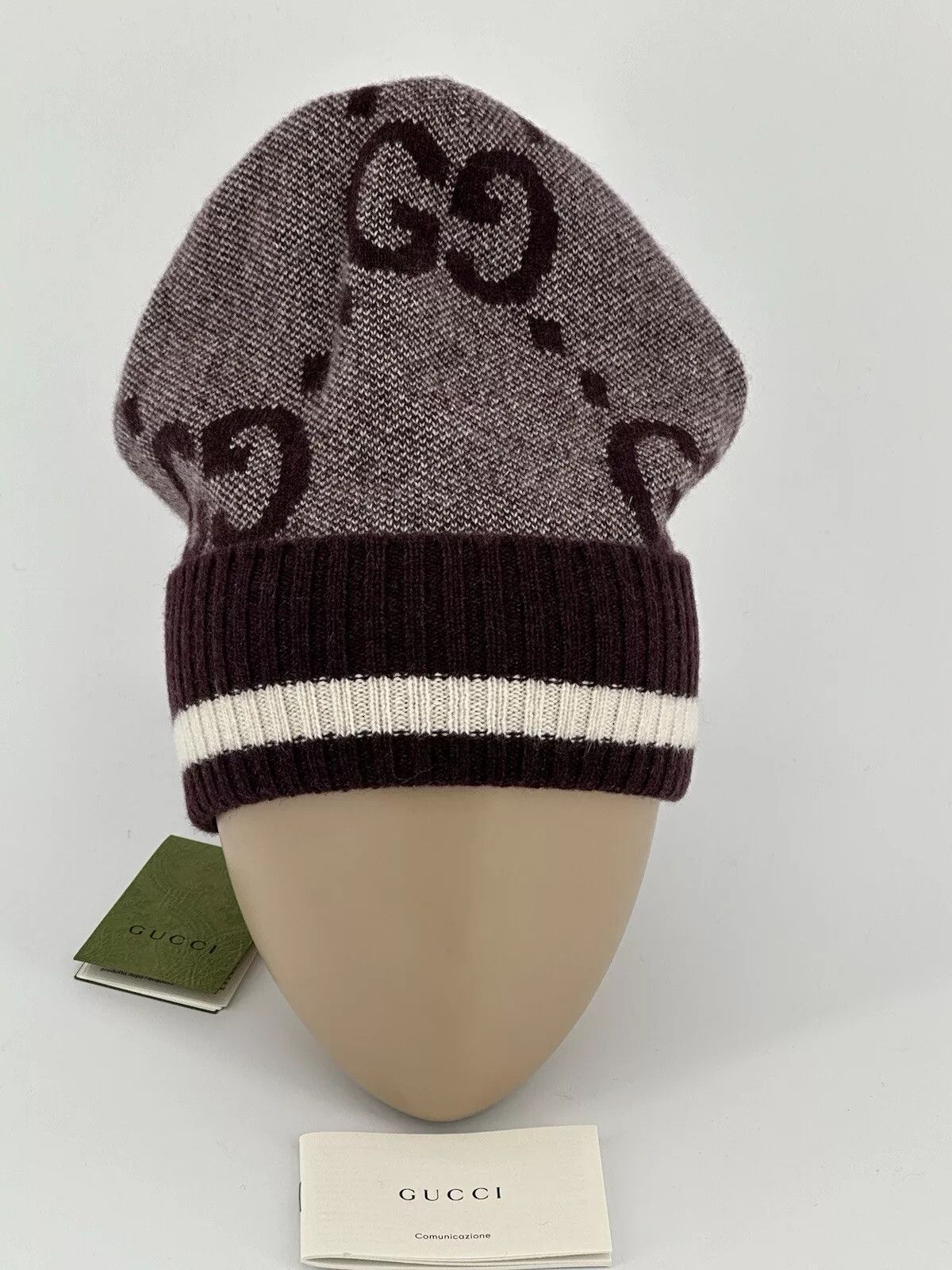 Gucci new Gucci hat cashmere size-M-58cm Size ONE SIZE - 2 Thumbnail