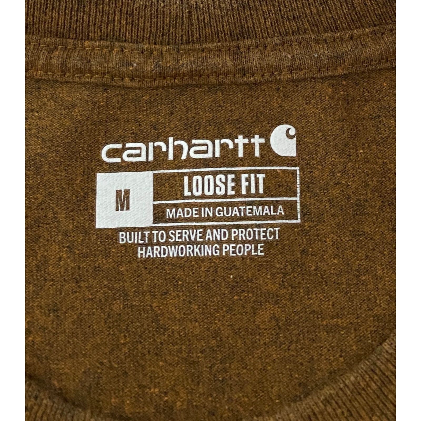 Carhartt VINTAGE Carhartt Loose Fit Pocket T Shirt Men's M Brown Short Sleeve Size US M / EU 48-50 / 2 - 3 Thumbnail