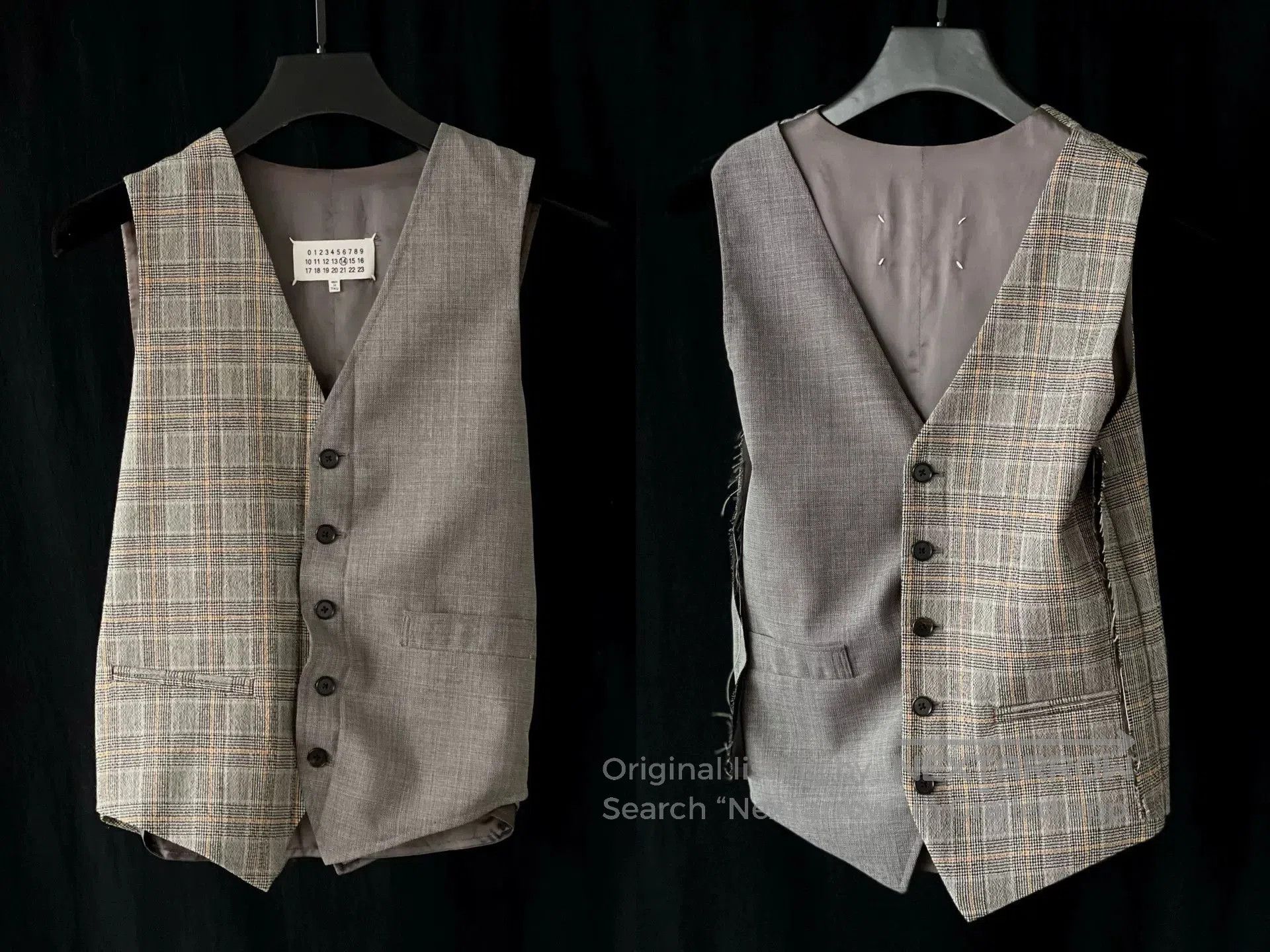 Maison Margiela Maison Margiela Deconstructed Wool Vest. Size US S / EU 44-46 / 1 - 9 Thumbnail