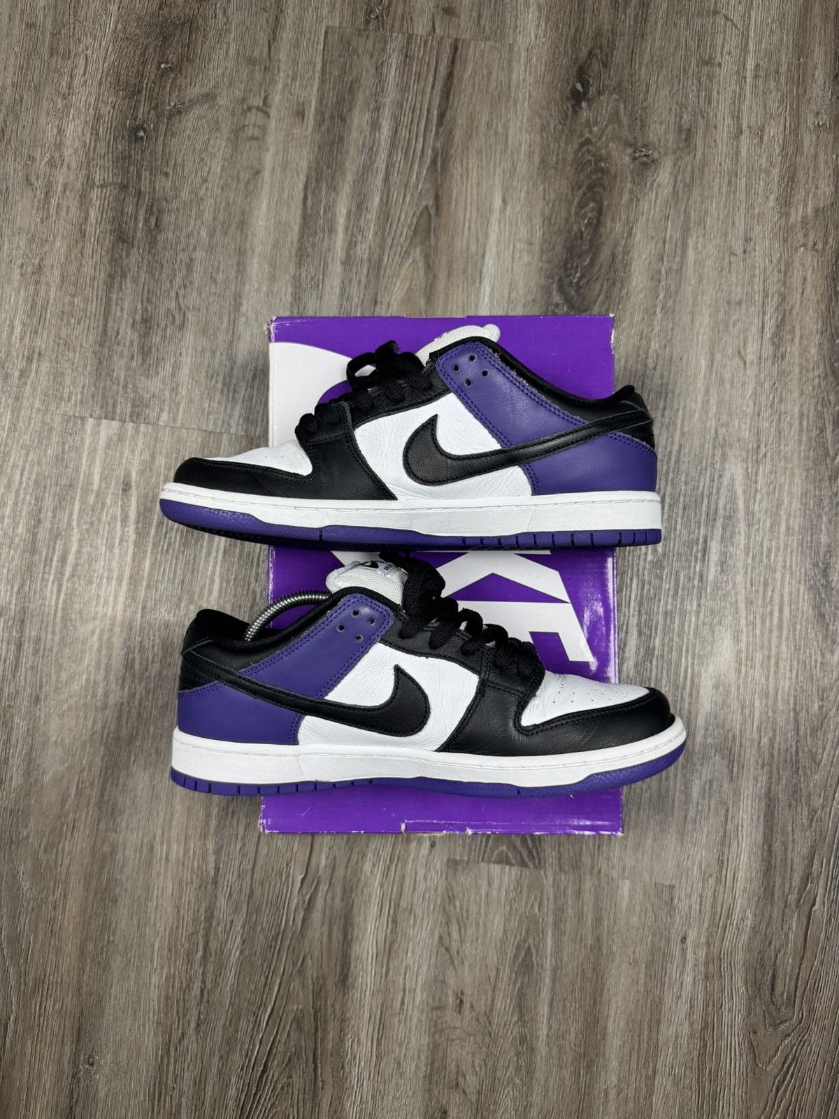 Nike SB Nike Dunk SB Low Court Purple Size 9.5 Size US 9.5 / EU 42-43 - 3 Thumbnail