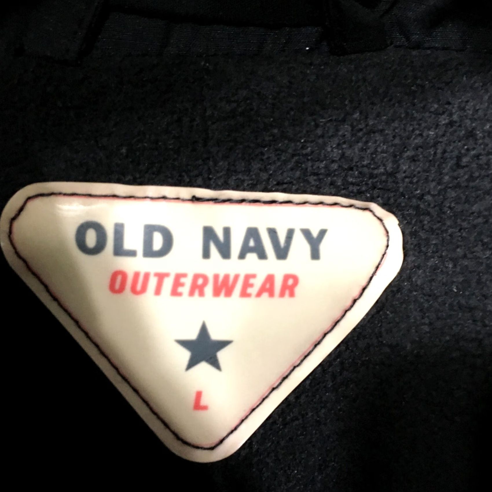 Old Navy VINTAGE Old Navy Jacket Mens LARGE GRAY BLACK PUFFER Shell Fleece llined Size US L / EU 52-54 / 3 - 5 Thumbnail
