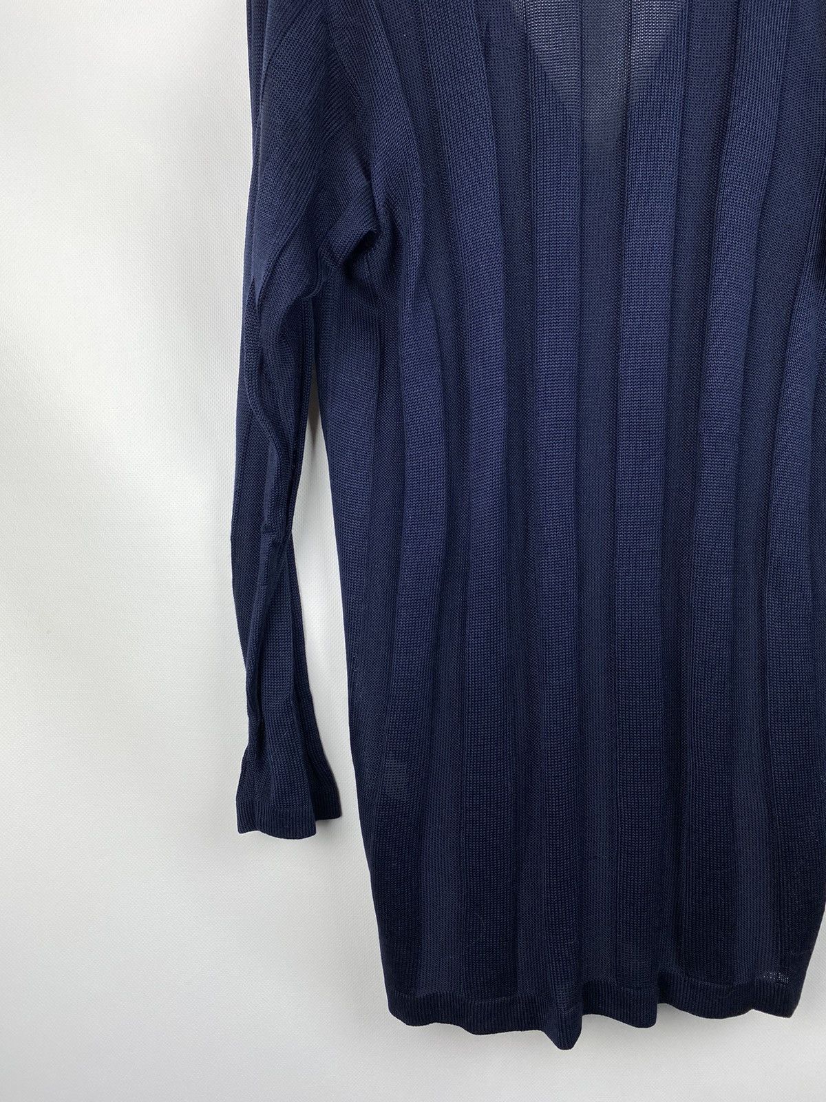 Dries Van Noten Dries Van Noten ladies silk cardigan sweater size 42 navy Size M / US 6-8 / IT 42-44 - 18 Thumbnail