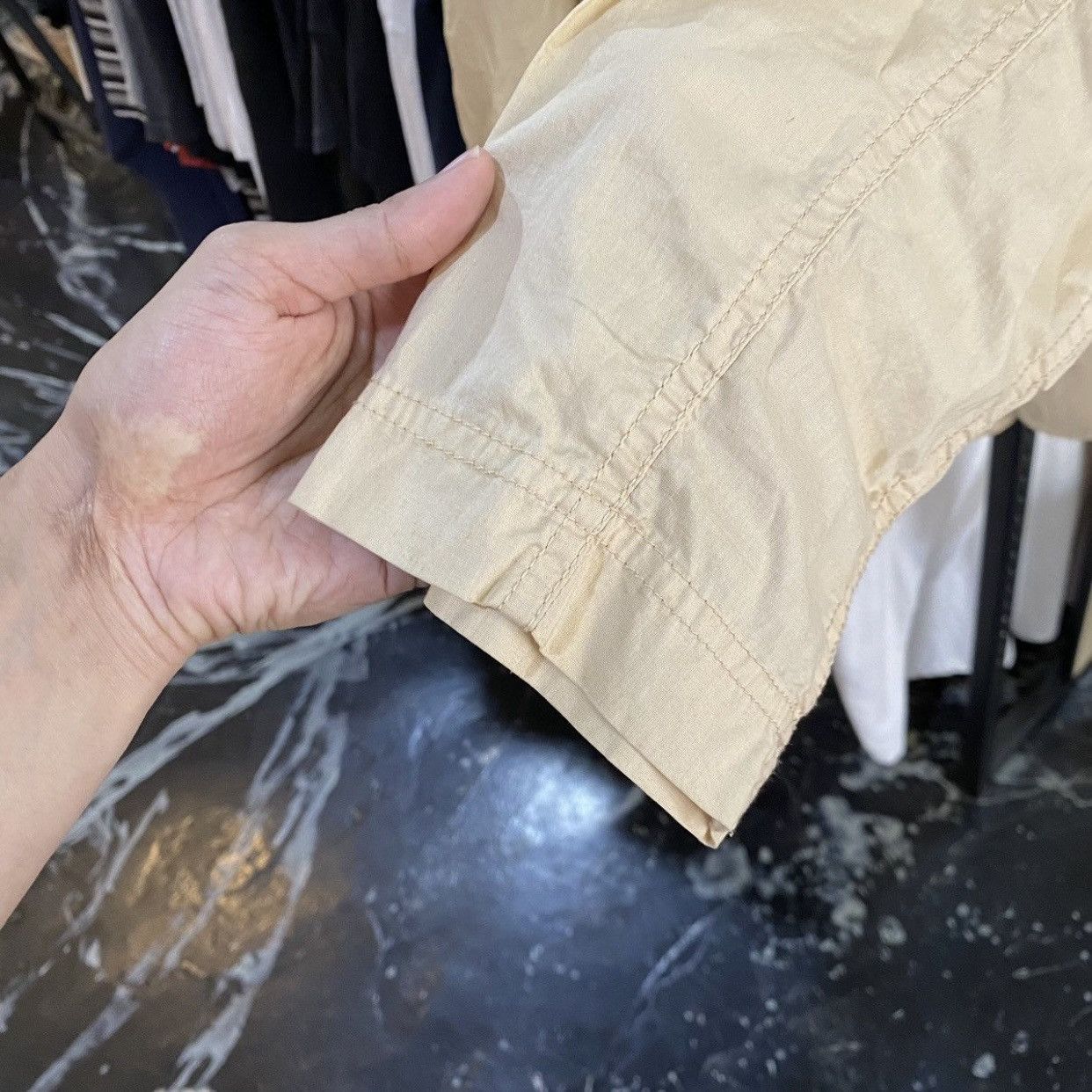 Hai Sporting Gear Vintage Hai Sporting Gear Issey Miyake Beige Worker Jacket Size US M / EU 48-50 / 2 - 8 Thumbnail