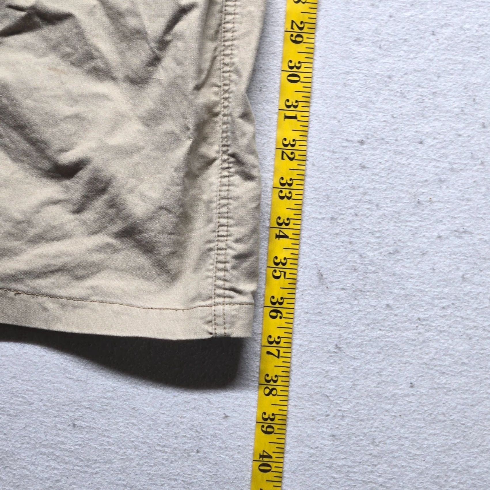 Vintage Maurices A-Line Long Skirt Beige Adult Women's Regular Size 8 Casual Summer Fall Size 30" / US 8 / IT 44 - 6 Thumbnail