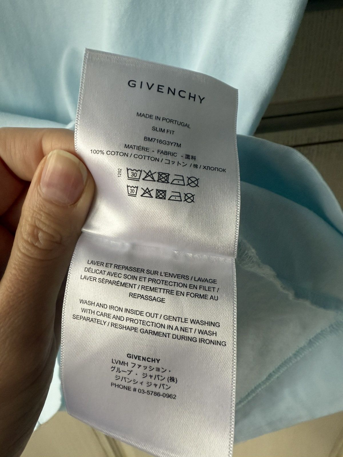 Givenchy Givenchy big logo luxury fresh collection tee shortsleeve Size US XXL / EU 58 / 5 - 8 Thumbnail