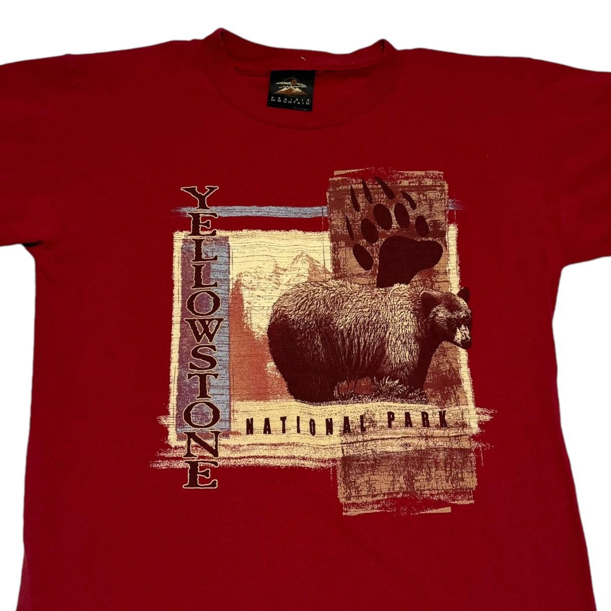 Vintage Vintage Yellowstone National Park Red Shirt Adult Small Size US S / EU 44-46 / 1 - 2 Thumbnail