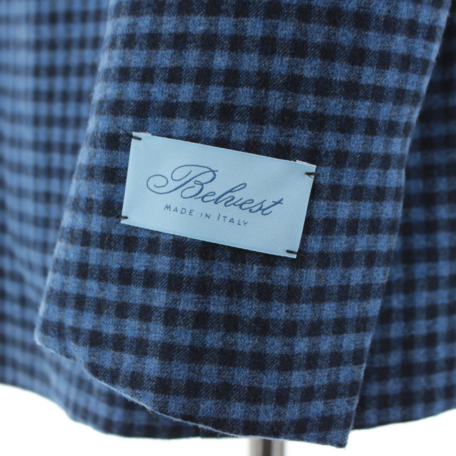 Belvest Belvest Sport Coat Size 46 Regular US in Blue Size 46R - 3 Thumbnail