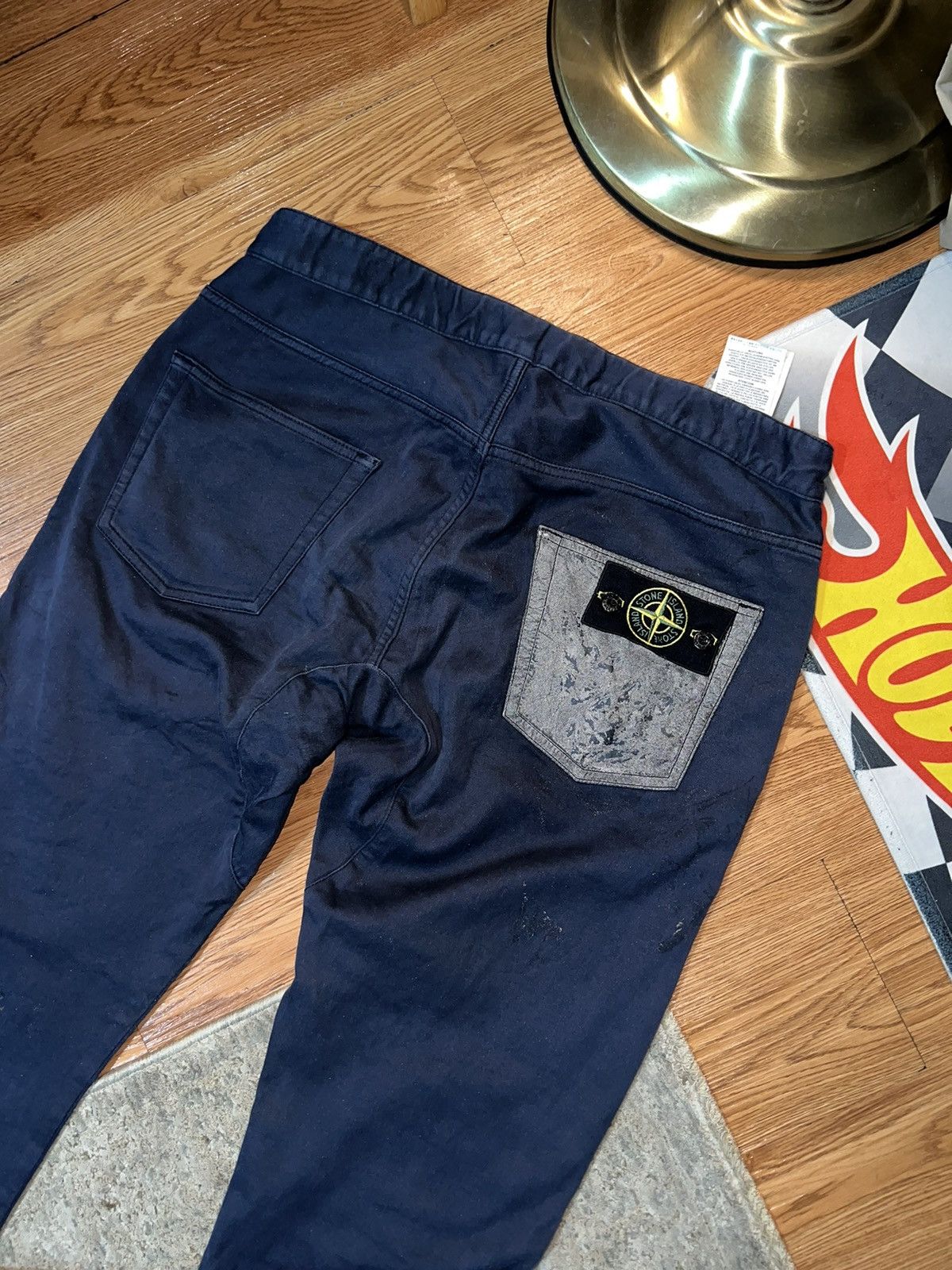 Designer × Stone Island Stone island pant Size US 34 / EU 50 - 4 Thumbnail