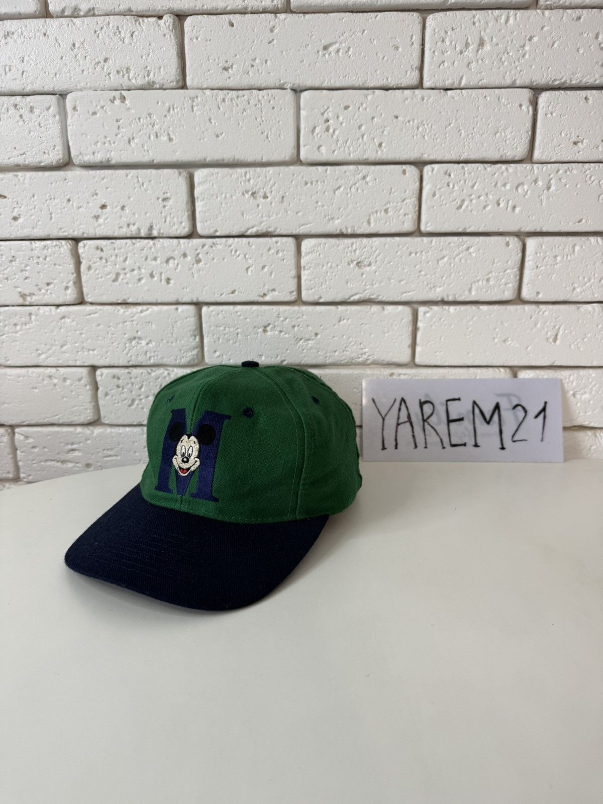 Disney Mickey Mouse vintage cap hat Size ONE SIZE - 1 Thumbnail
