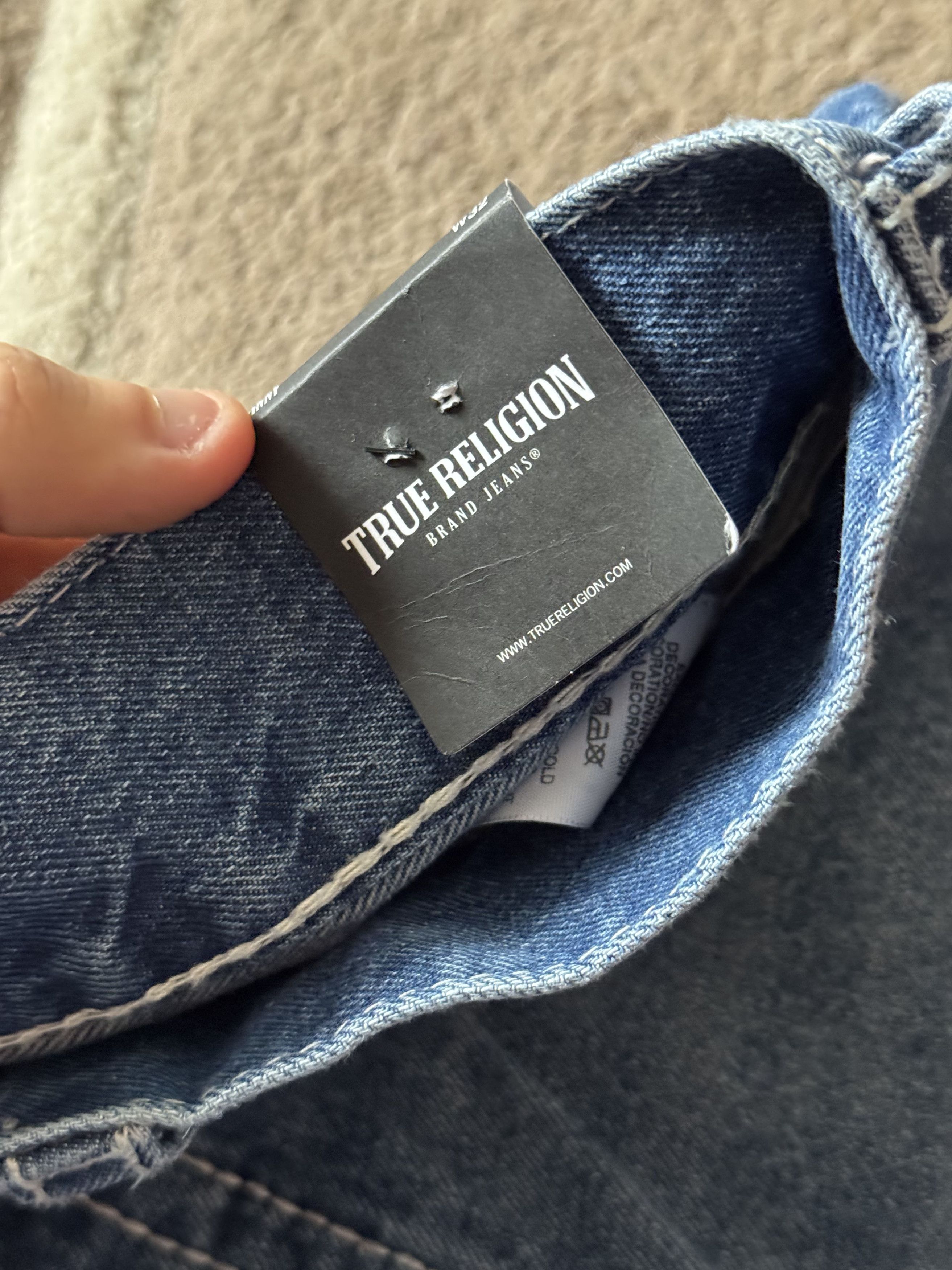True Religion True Religion Vinny Big T Reworked Jeans Baggy Fit Loose Size US 32 / EU 48 - 4 Thumbnail