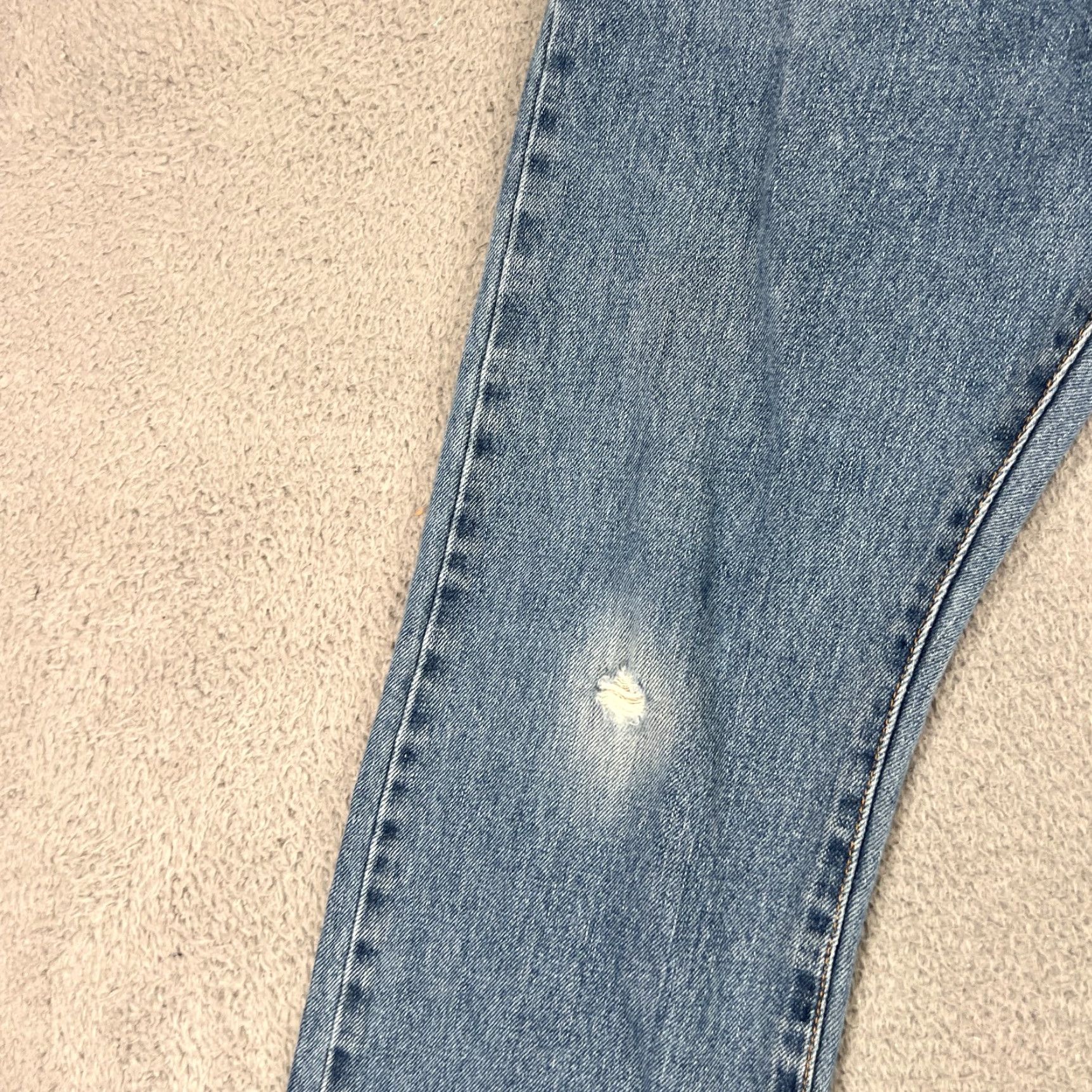 Denime Levi's 517 Jeans Mens Sz 34x29 Bootcut Cowboy Western Denim Blue Medium Wash Size US 34 / EU 50 - 3 Thumbnail