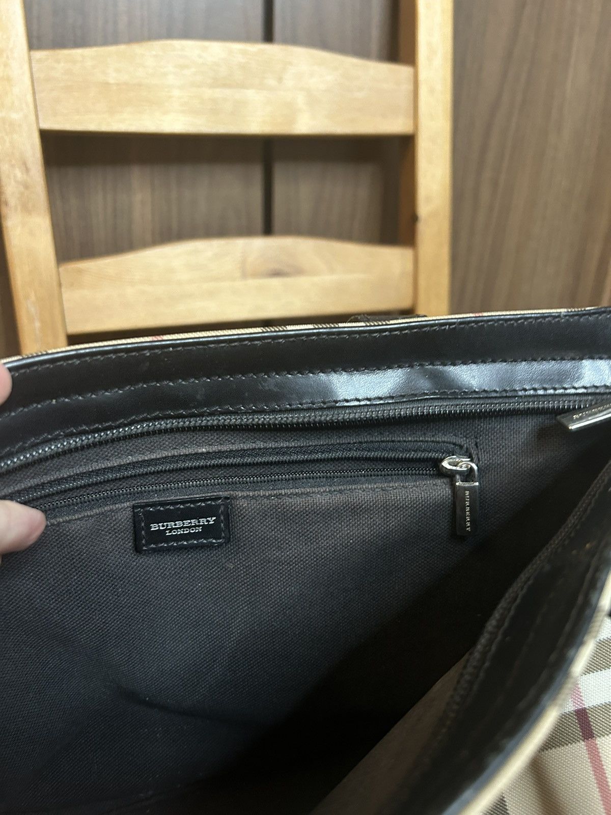 Burberry × Vintage Burberry vintage bag Size ONE SIZE - 5 Thumbnail