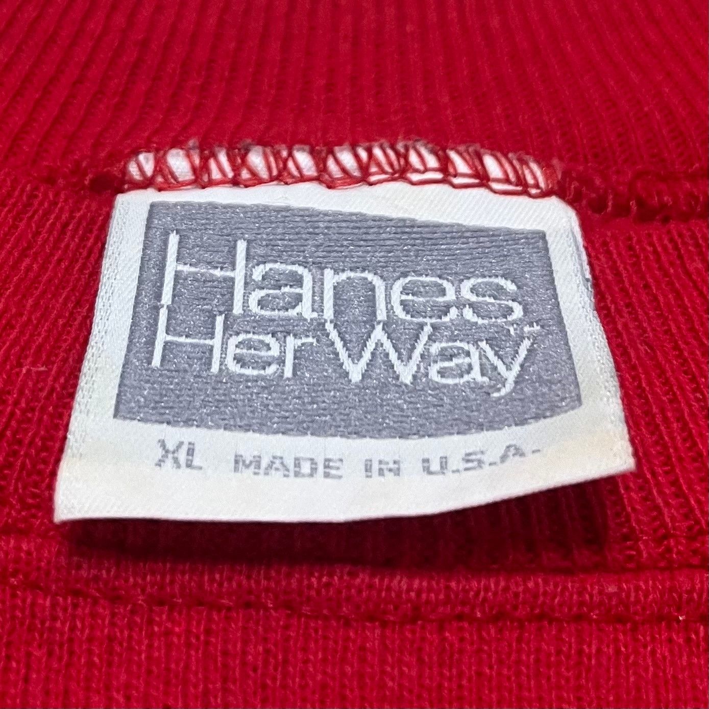 Hanes Vintage Hanes Christmas Teddy Bear Red Crewneck XL Size US XL / EU 56 / 4 - 4 Thumbnail