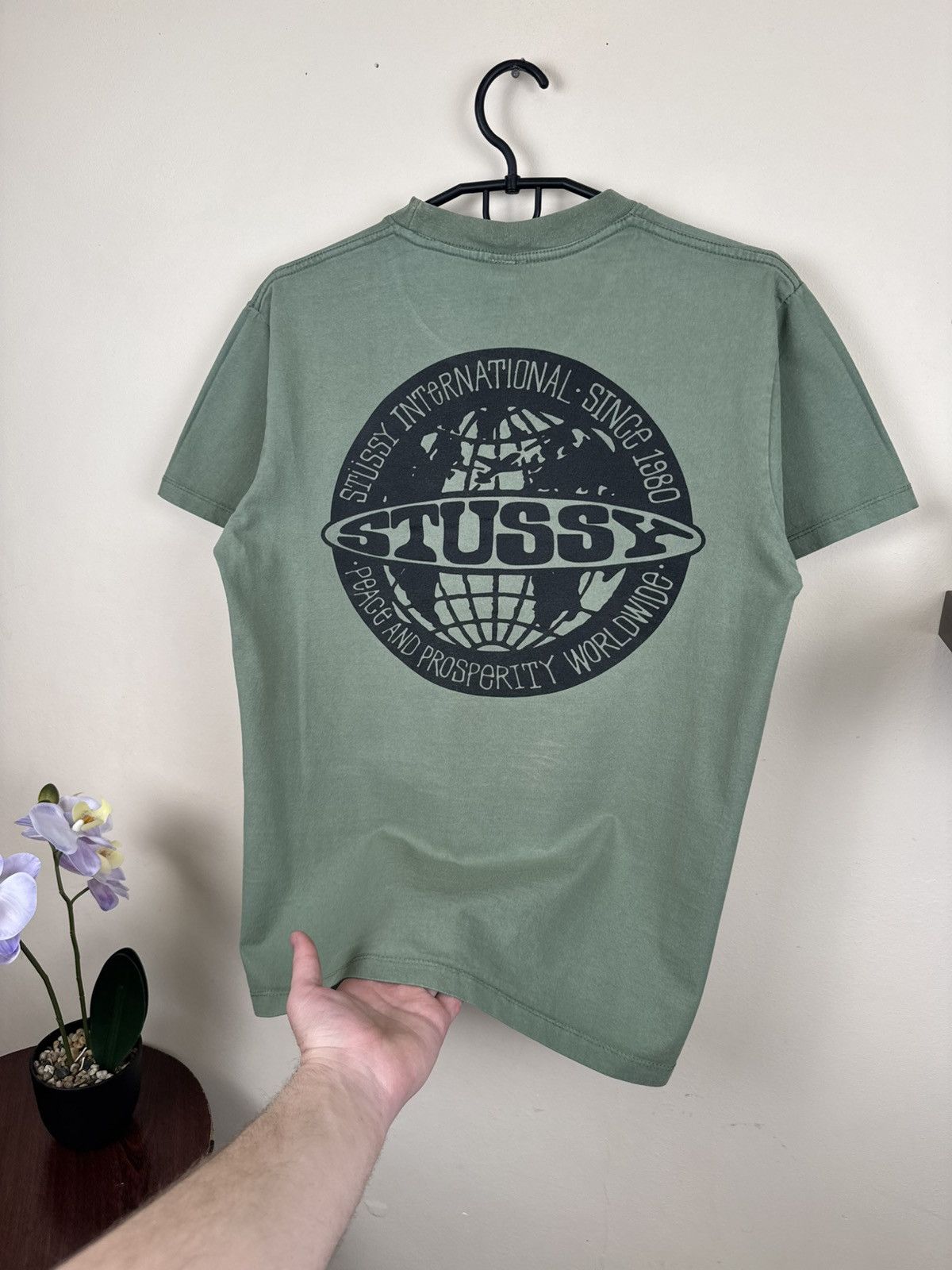 Stussy Vintage Stussy T shirt International Tribe Sz M Streetwear Size US M / EU 48-50 / 2 - 21 Thumbnail