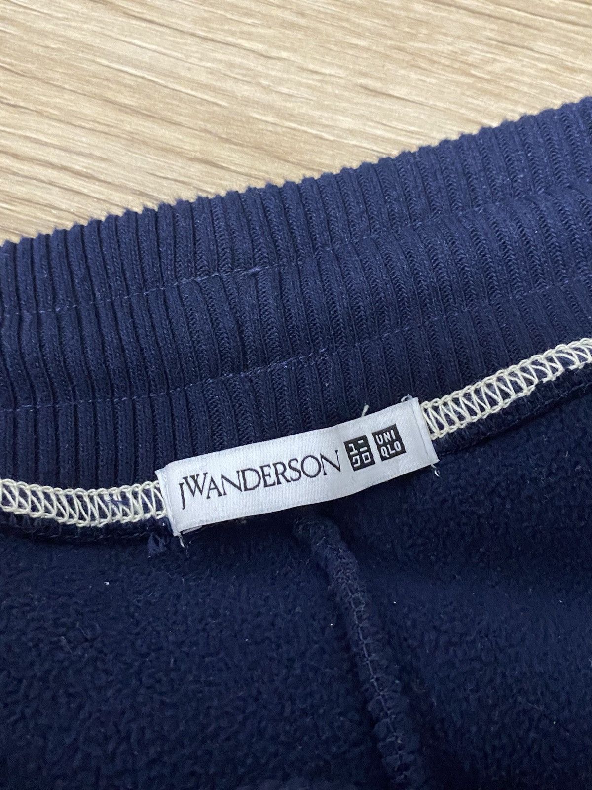 Japanese Brand J.W.Anderson x Uniqlo Fleece Wide Sweat Pants Size US 36 / EU 52 - 2 Thumbnail
