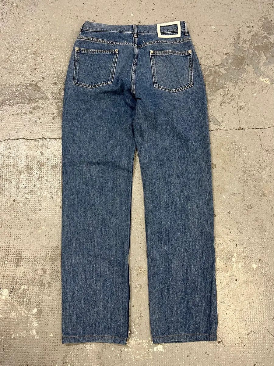 Maison Margiela × Vintage SS2019 Maison Margiela Blue Regular Denim Jeans Size US 30 / EU 46 - 2 Thumbnail