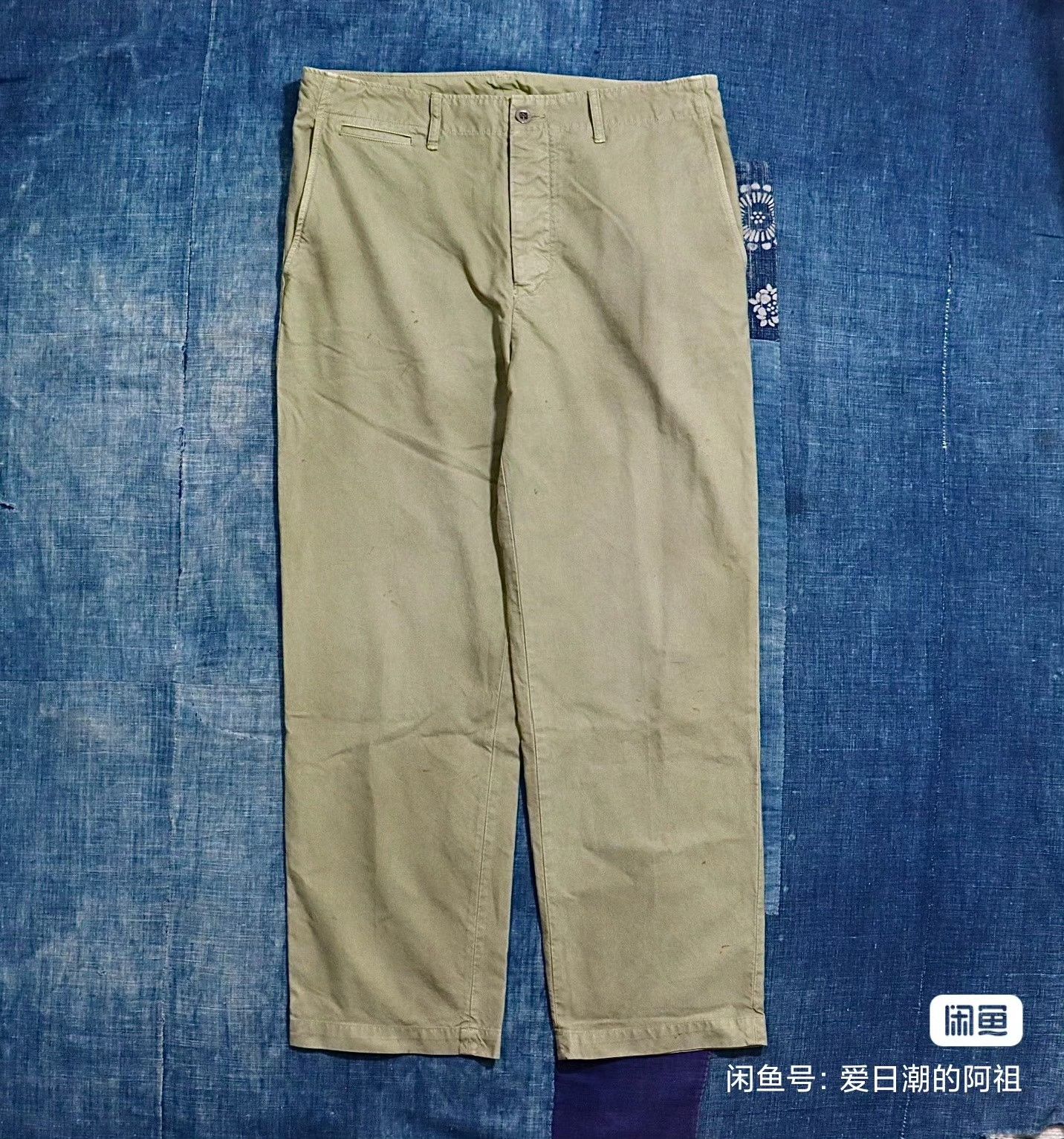 Visvim Visvim C/D Field Chino Pants dmgd Size US 26 / EU 42 - 1 Thumbnail
