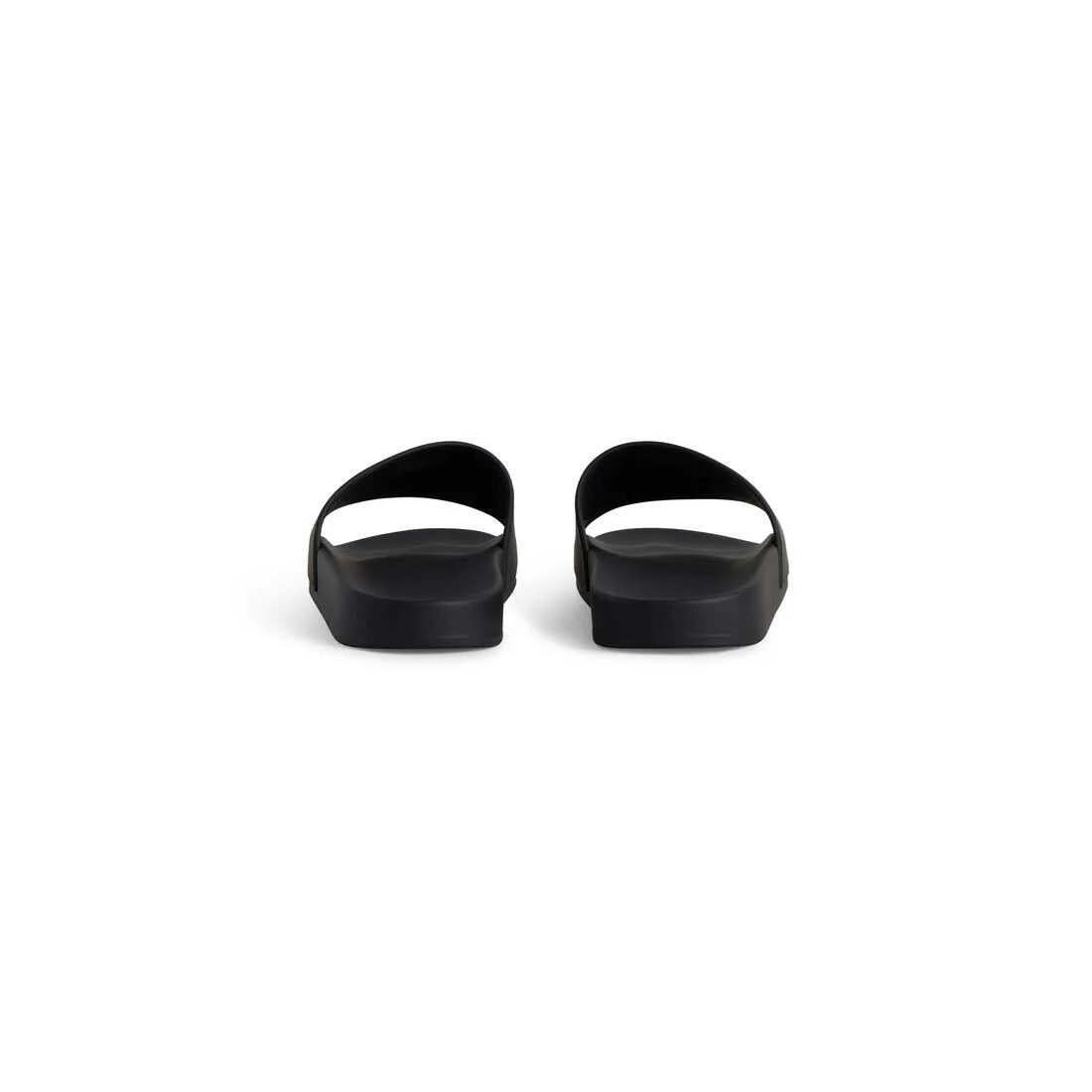 Balenciaga o1tr1nto0126 Pool Slide Sandals in Black Size US 8 / IT 38 - 4 Thumbnail