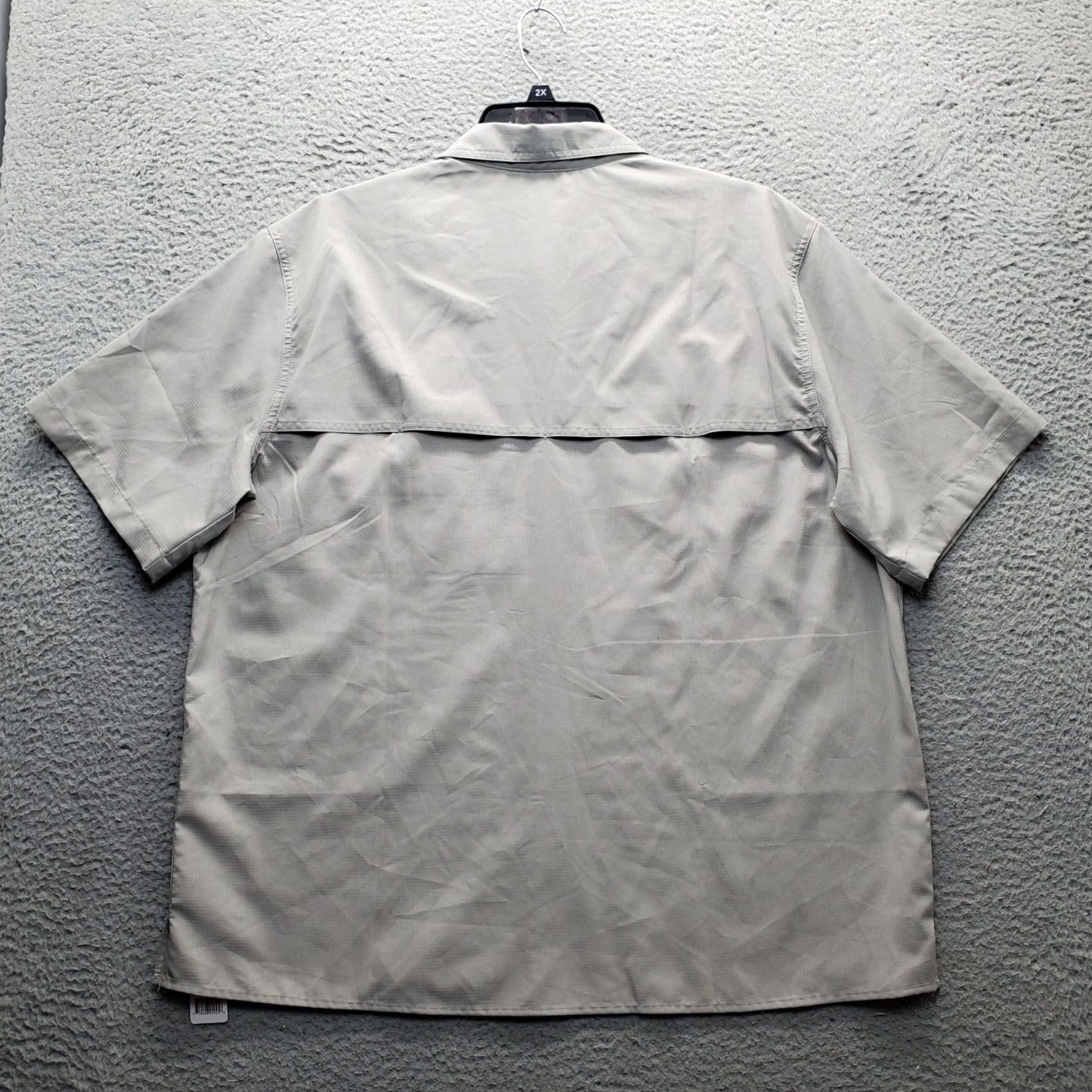 Eddie Bauer Eddie Bauer Fishing Shirt Men XL Gray Woven Tech Vented Button-Up Size US XL / EU 56 / 4 - 2 Thumbnail