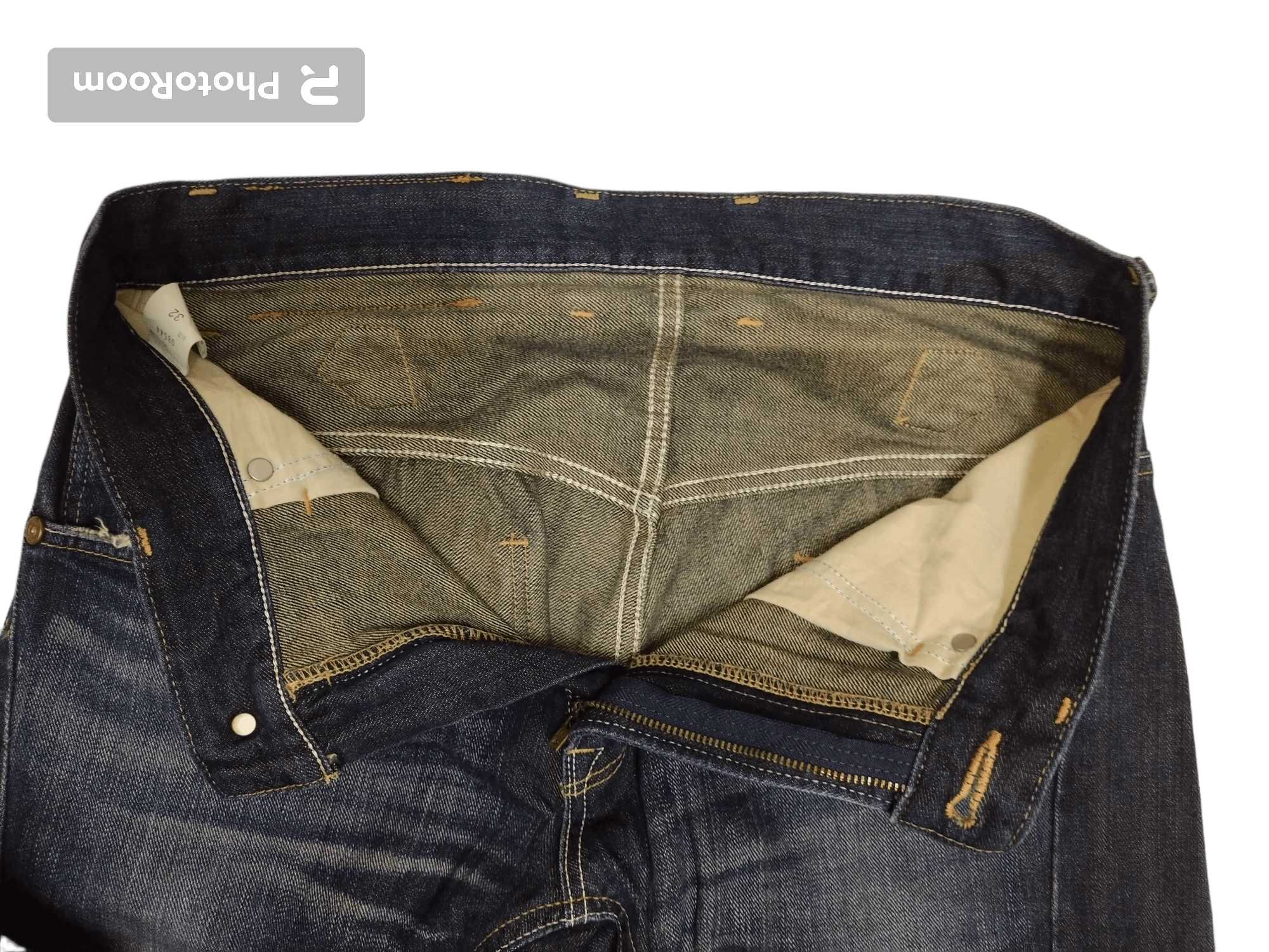 Japanese Brand × Jean × Lee Cool Awesome Lee Cowboy Distressed Design Engineered Jeans Size US 34 / EU 50 - 8 Thumbnail