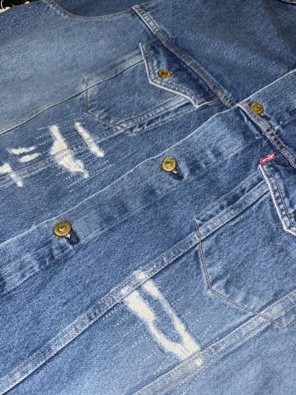 Kith × Levi's [XXL] KITH × Levi’s 18FW Collaboration Trucker Jacket Size US XXL / EU 58 / 5 - 6 Thumbnail