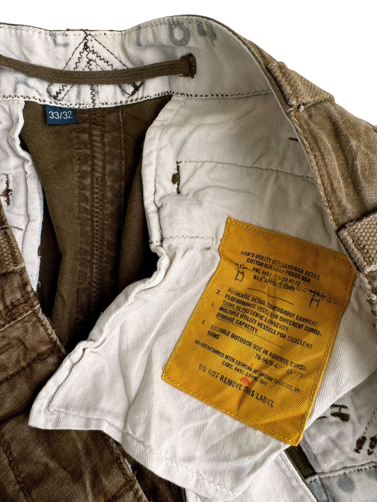 Polo Ralph Lauren Vintage Polo Ralph Lauren Multiple Pocket Cargo Pants Size US 34 / EU 50 - 12 Thumbnail