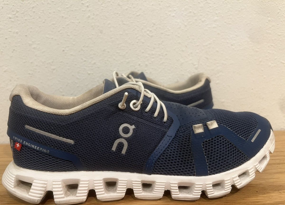 On On Cloud 5 Running Shoes Women's US Size 5.5 Denim Blue Size US 5.5 / IT 35.5 - 2 Thumbnail