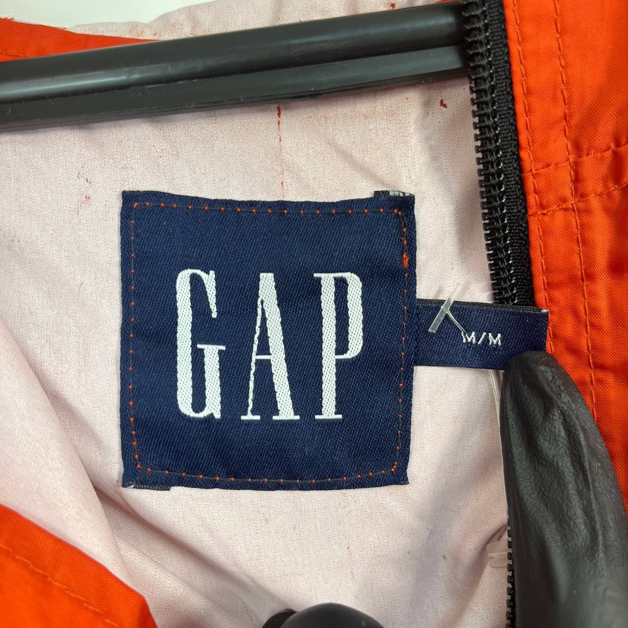Gap Gap Pullover Windbreaker Jacket Orange Half Zip Mens Size M Size US M / EU 48-50 / 2 - 3 Thumbnail