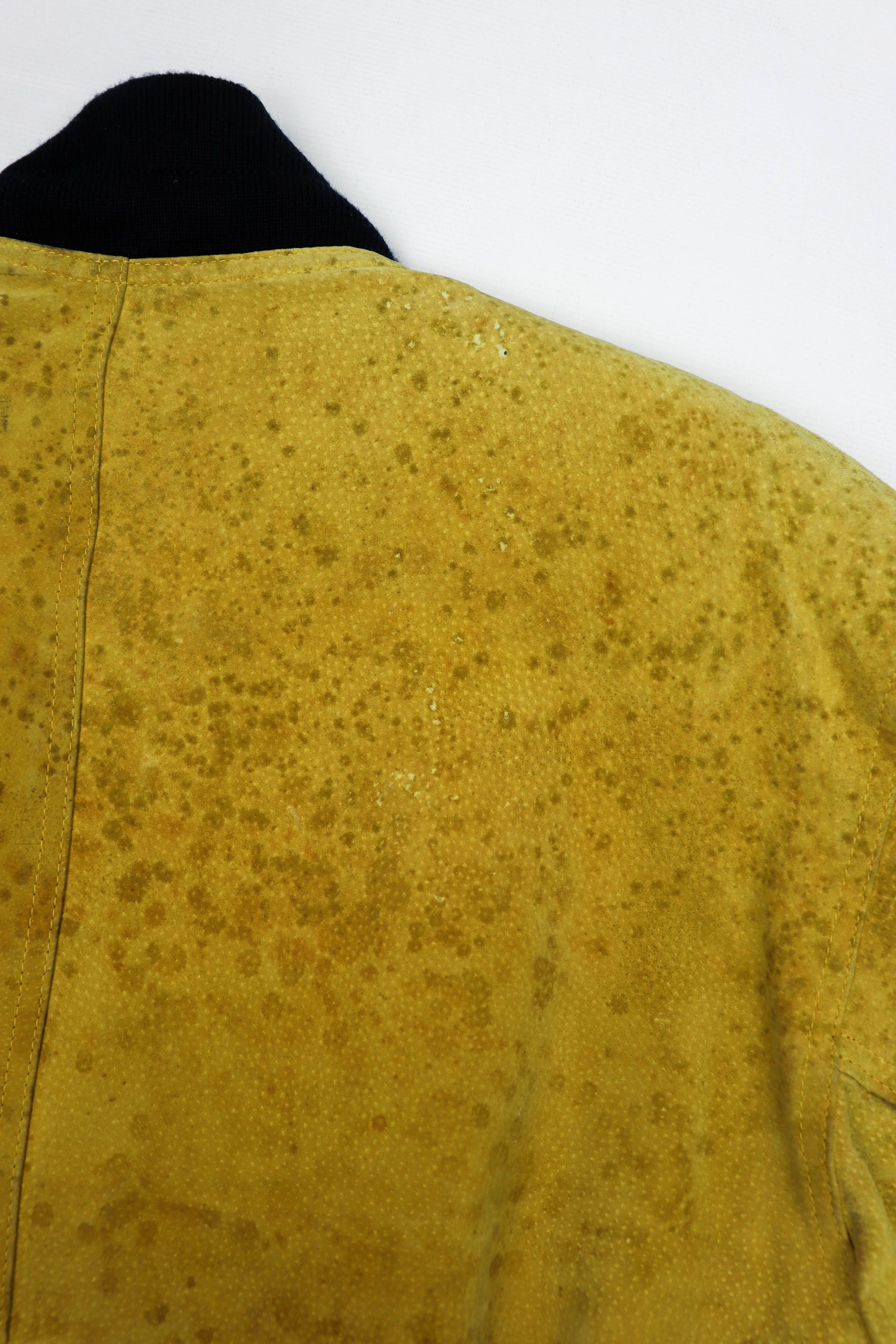 NFL ​​Glenwood Gators Vintage 90s Distressed Suede Bomber Jacket Size US M / EU 48-50 / 2 - 16 Thumbnail