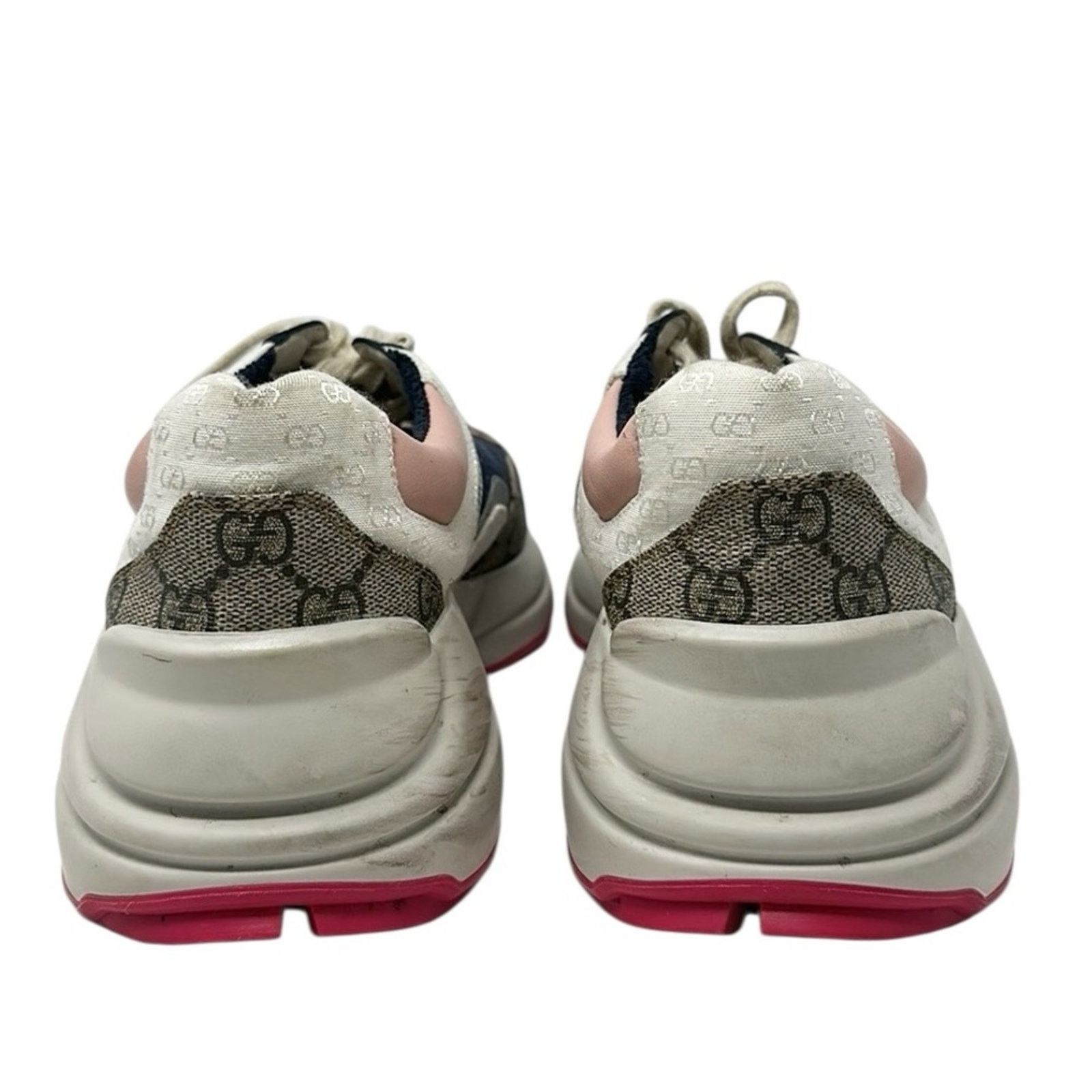 Gucci Gucci Rhyton GG Canvas Monogram Low Top Sneakers Size 38.5 Size US 8.5 / IT 38.5 - 7 Thumbnail