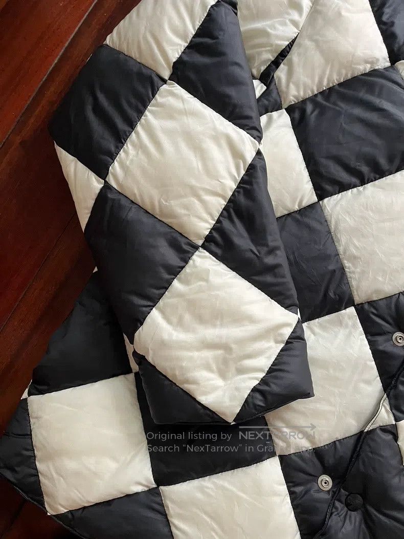 Neighborhood Neighborhood Checkerboard Pattern Down Jacket Size US L / EU 52-54 / 3 - 4 Thumbnail