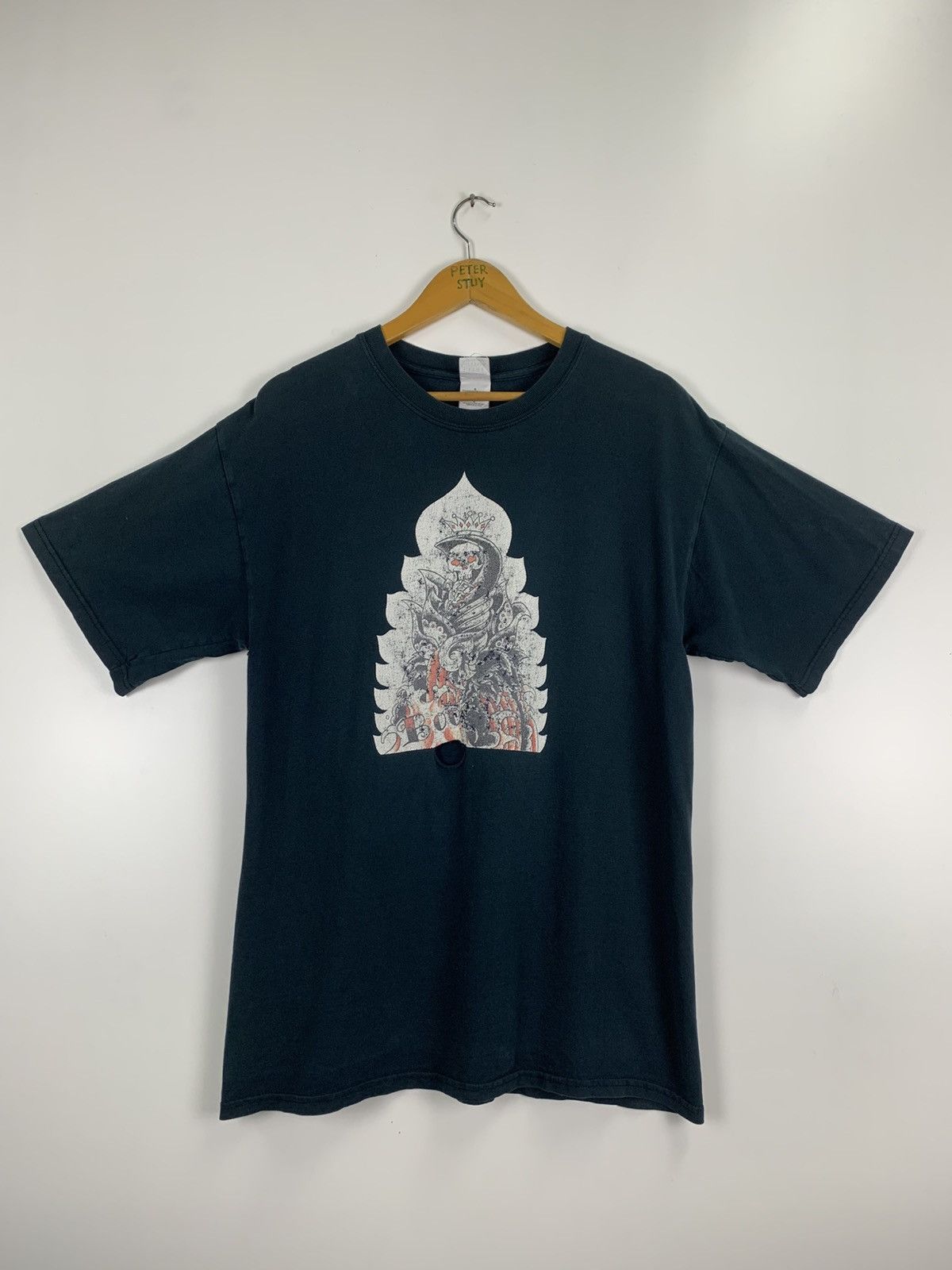 Gildan × Vintage Vintage Joe Boo Light Wave Tattoos Size US L / EU 52-54 / 3 - 2 Thumbnail