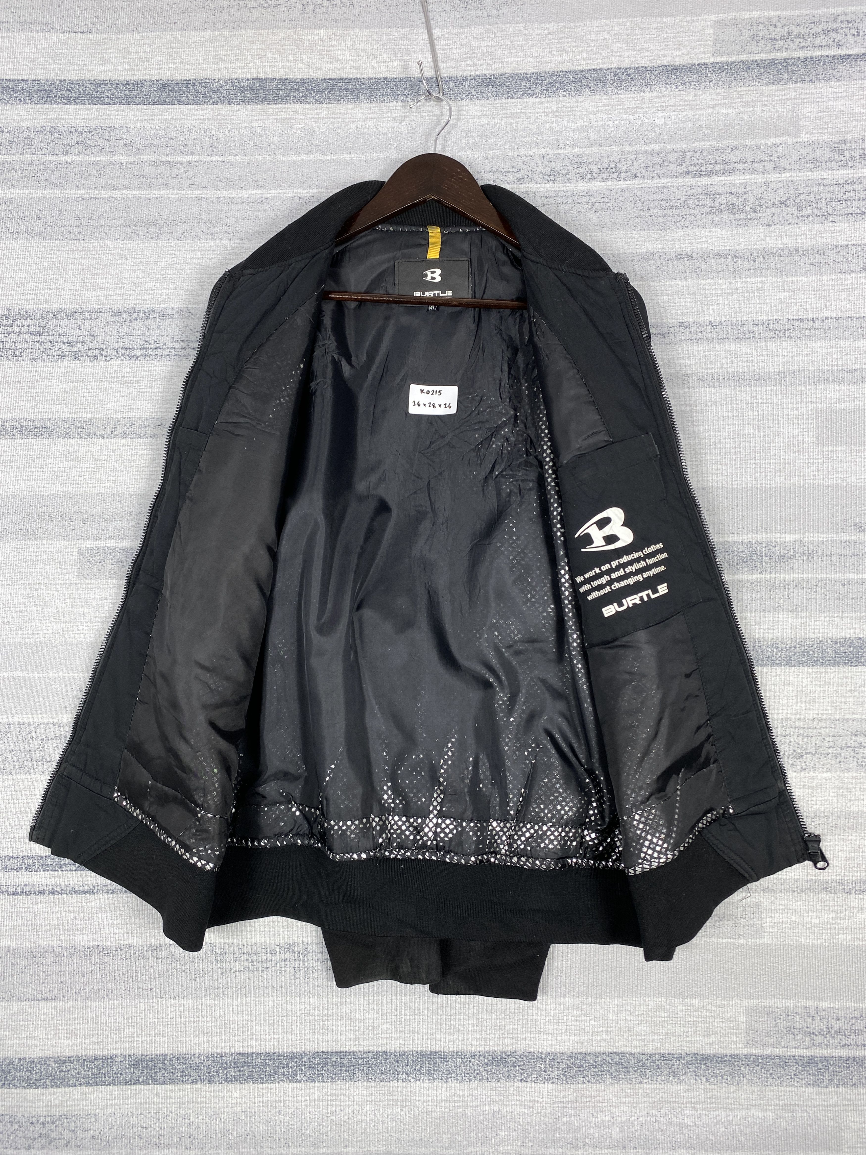 Japanese Brand Vintage Burtle Bombers Jacket K0215 Size US XXL / EU 58 / 5 - 9 Thumbnail