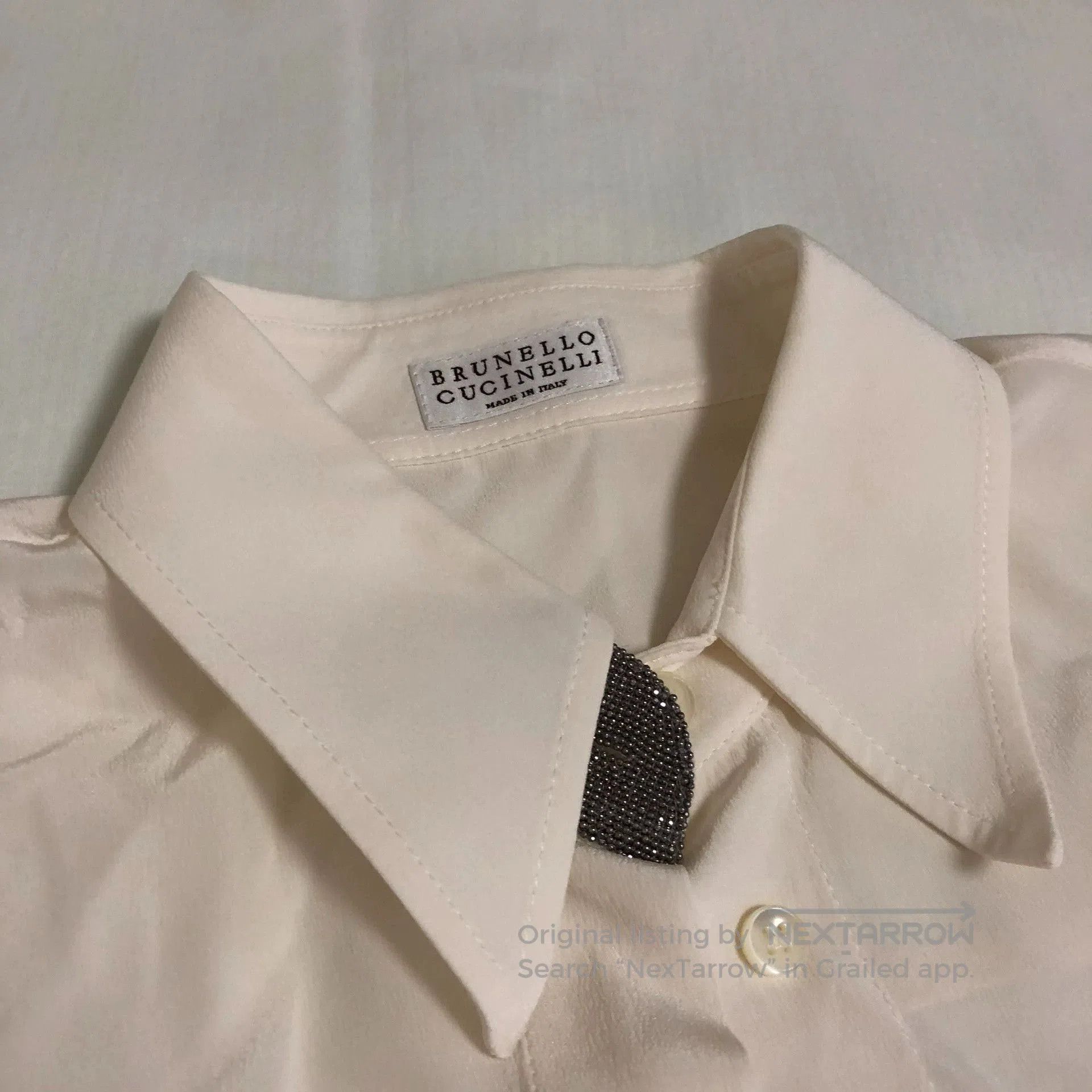 Brunello Cucinelli Brunello Cucinelli Short Sleeve Shirt XS. Size US XS / EU 42 / 0 - 2 Thumbnail