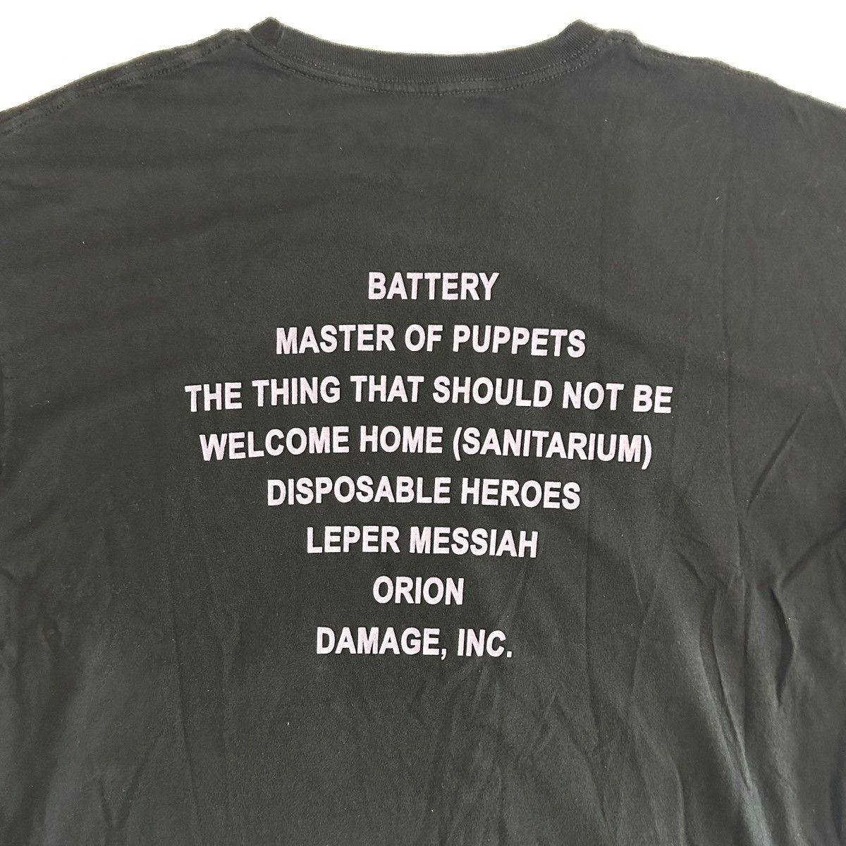 Vintage Metallica ‘Master of Puppets’ Bootleg Album Tee Size US L / EU 52-54 / 3 - 4 Thumbnail