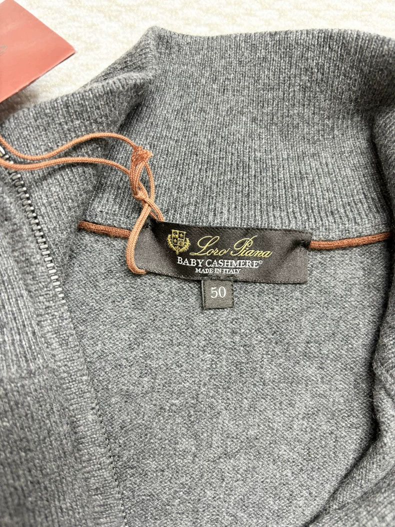 Loro Piana LORO PIANA Goat cashmere high collar sweater Size US M / EU 48-50 / 2 - 3 Thumbnail