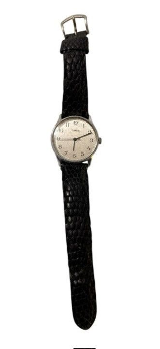 Timex Vintage Timex Mechanical Hand Wind Watch 33mm Running Size ONE SIZE - 3 Thumbnail