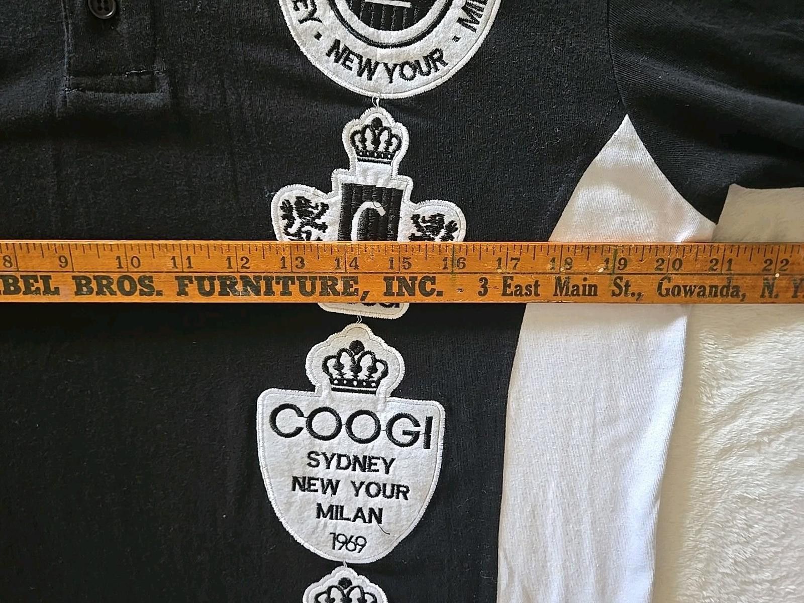 Coogi NWT Vintage Coogi Polo Shirt Mens Embroidered Black XL $82 Size US XL / EU 56 / 4 - 7 Thumbnail