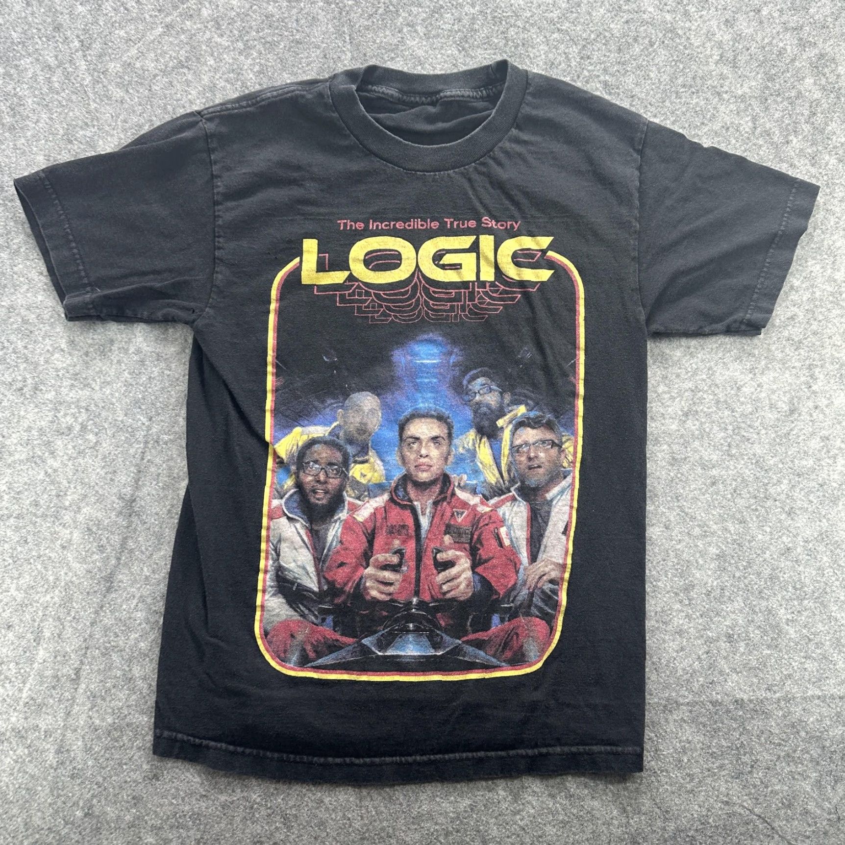 Other Logic Shirt Mens Medium Black The Incredible True Story Rap Tour Tee Rapper Size US M / EU 48-50 / 2 - 2 Thumbnail