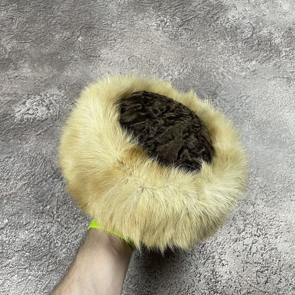 Vintage Vintage 90s Mohair Beanie Ushanka Alt Grunge Graphic Slim OS Size ONE SIZE - 2 Thumbnail