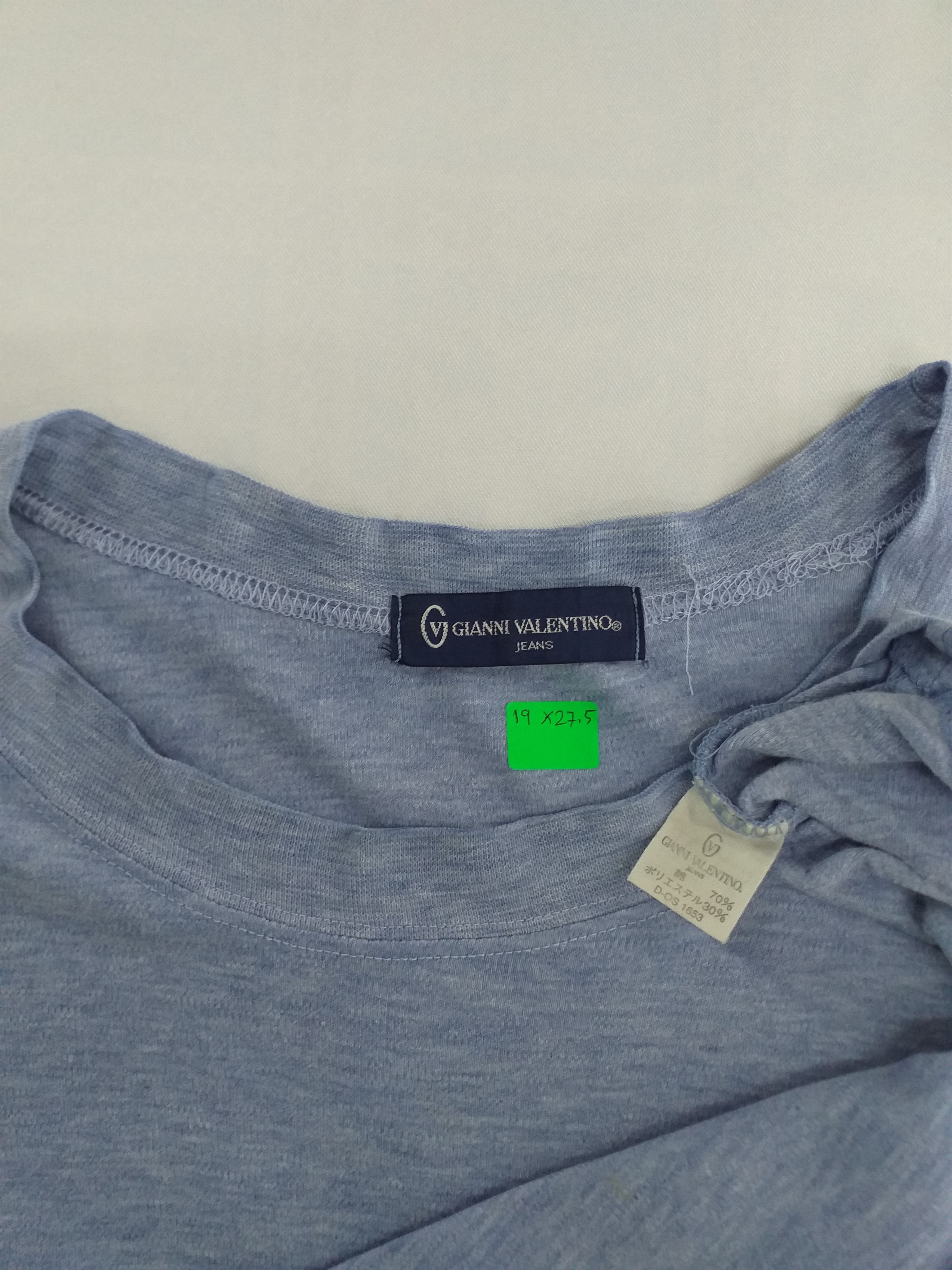 Gianni Valentino Vintage Gianni Valentino BIg Logo T Shirt -A075 Size US M / EU 48-50 / 2 - 3 Thumbnail